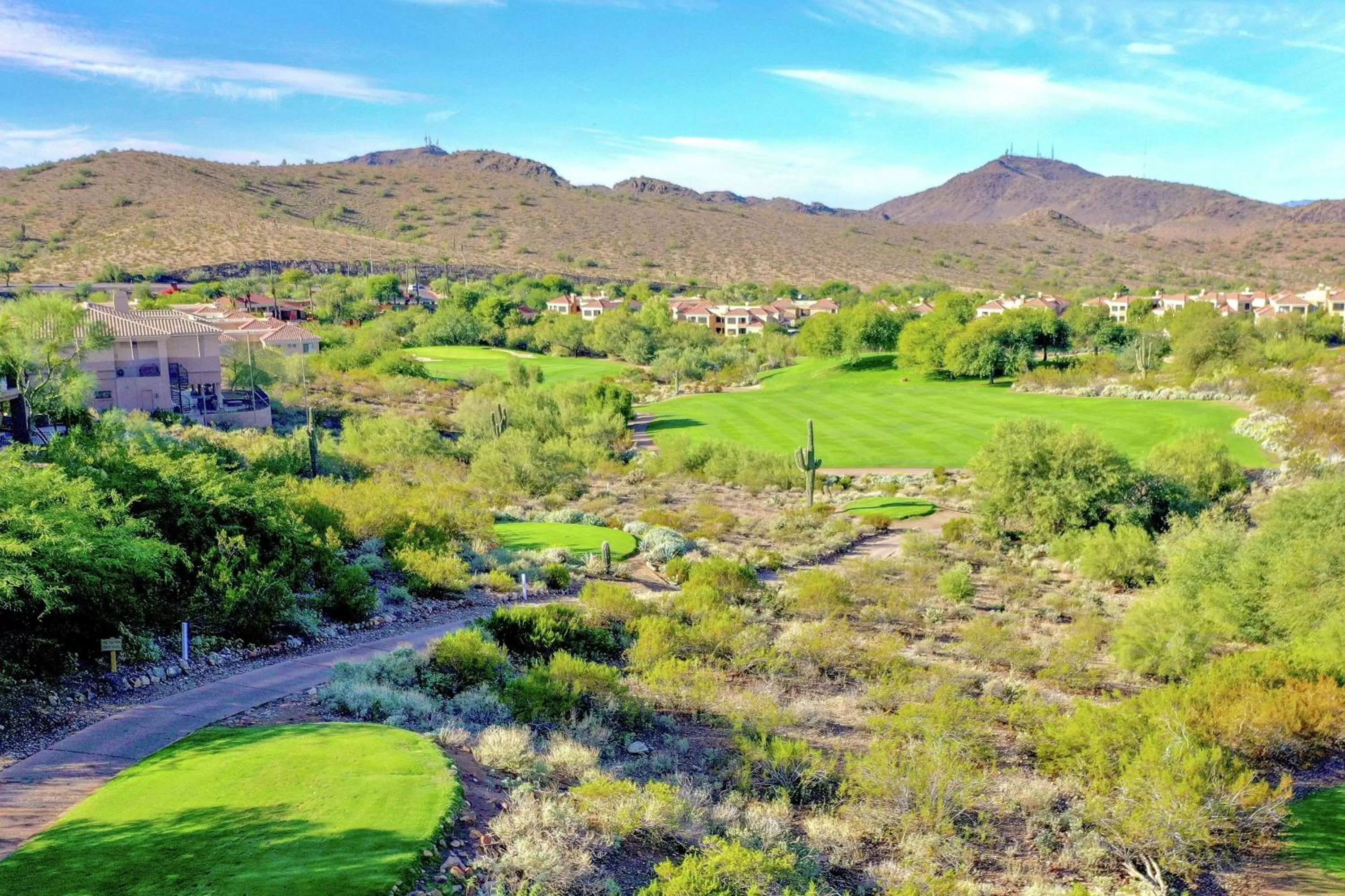 Golfcourse in Hilton Phoenix Tapatio Cliffs Resort