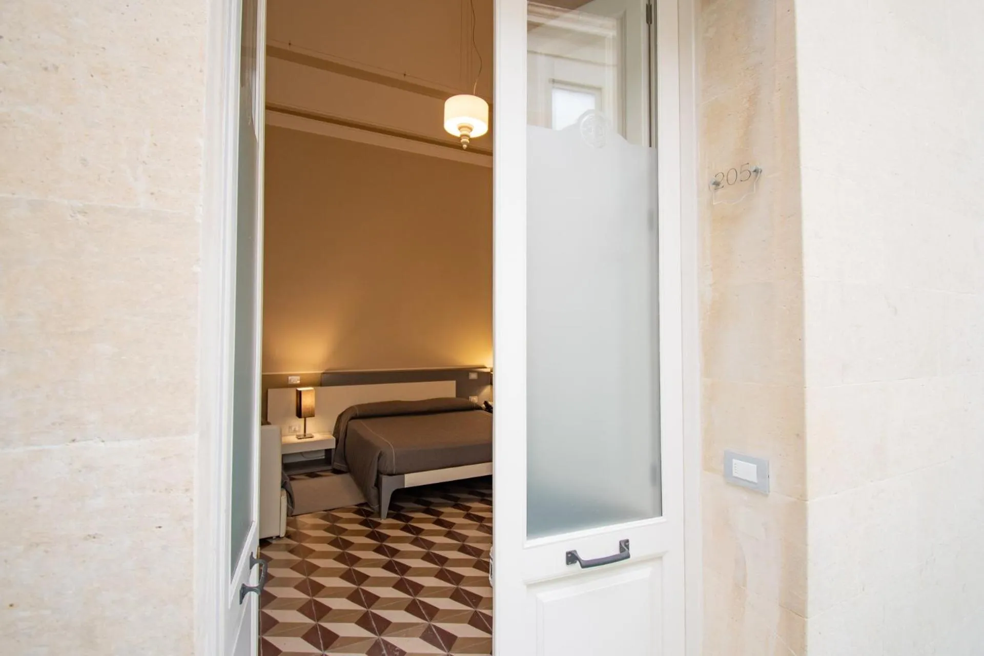 TV and multimedia, Bed in Hotel Belami