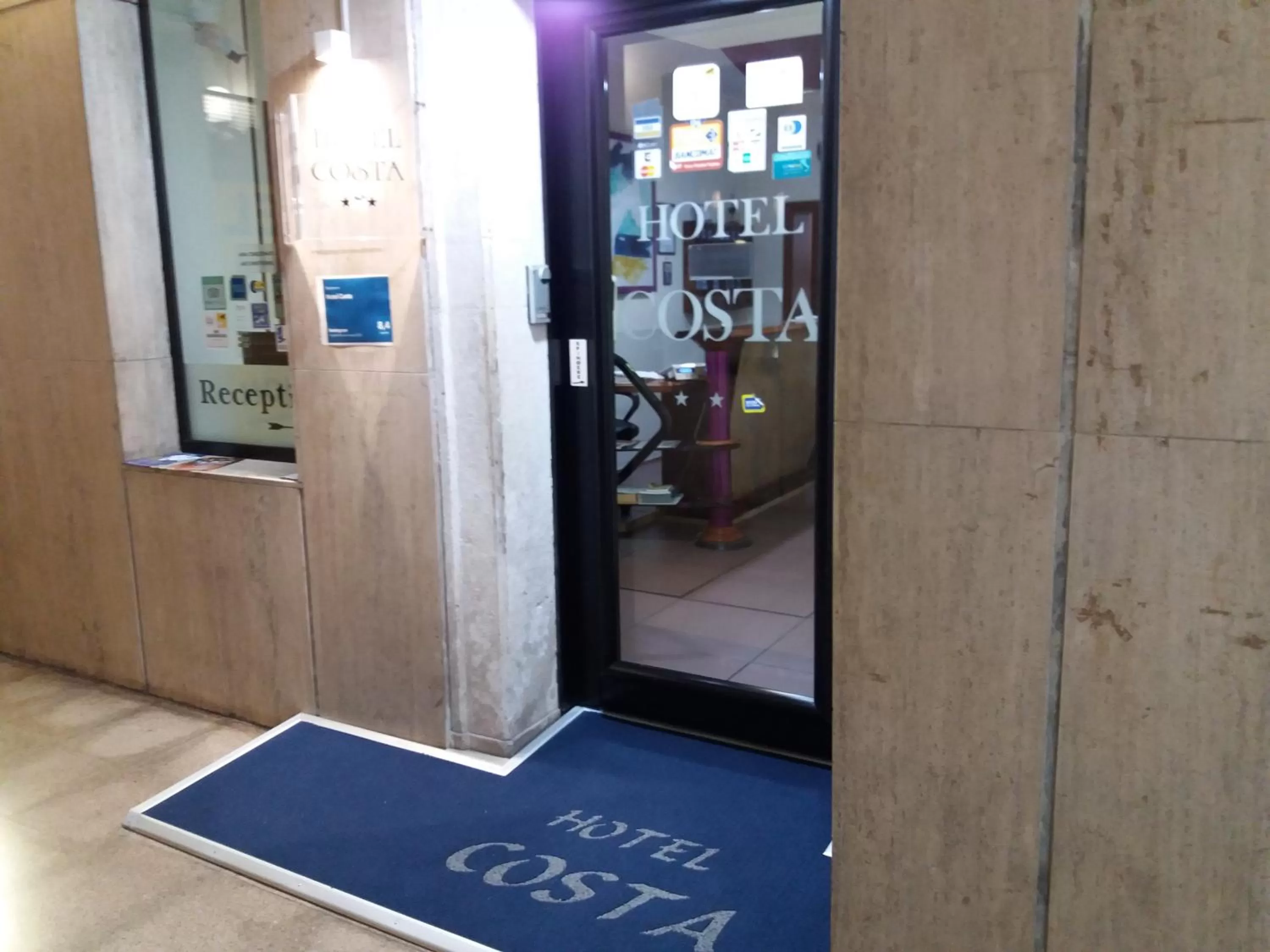 Lobby or reception in Hotel Costa