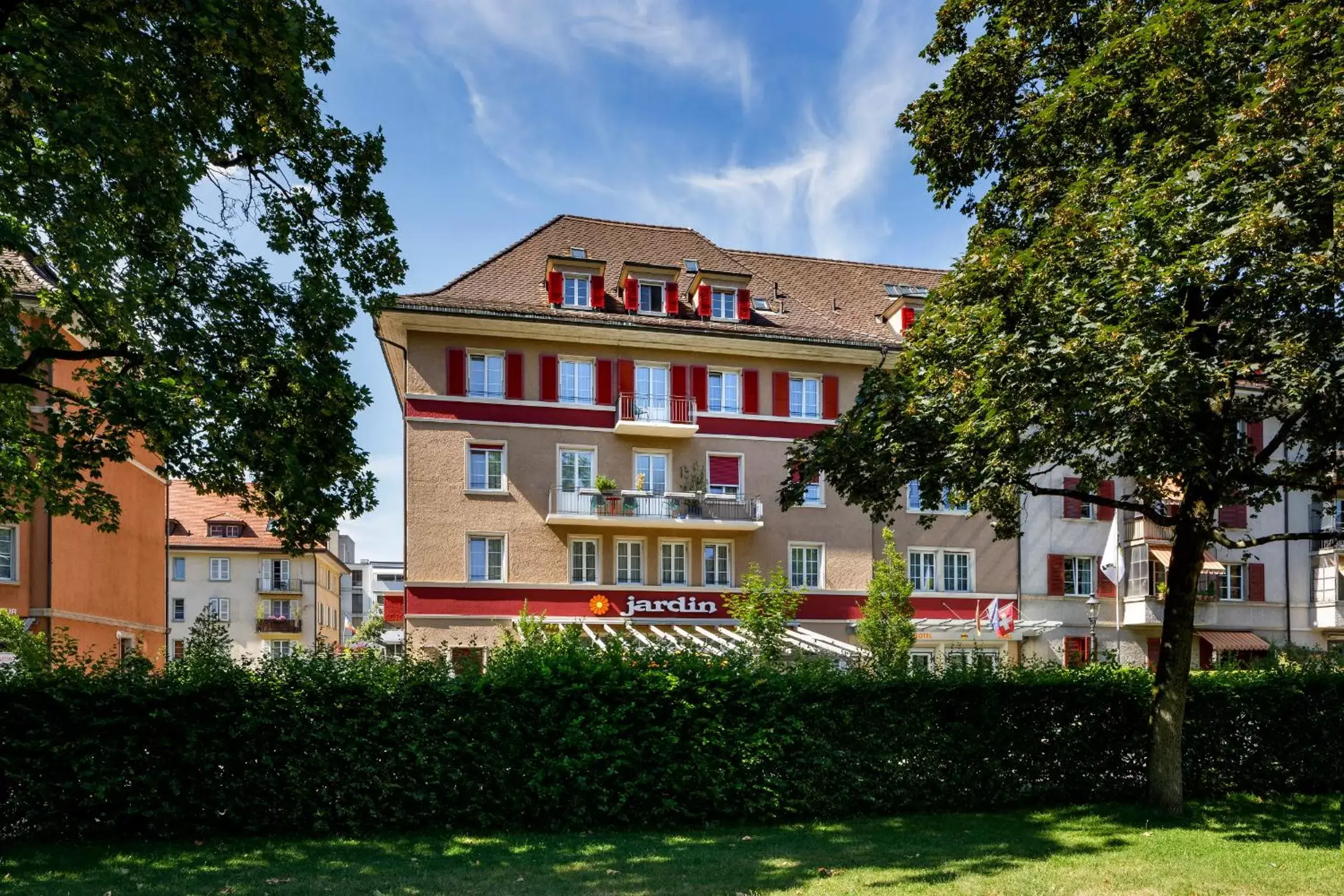 Property Building in Hotel Jardin Bern