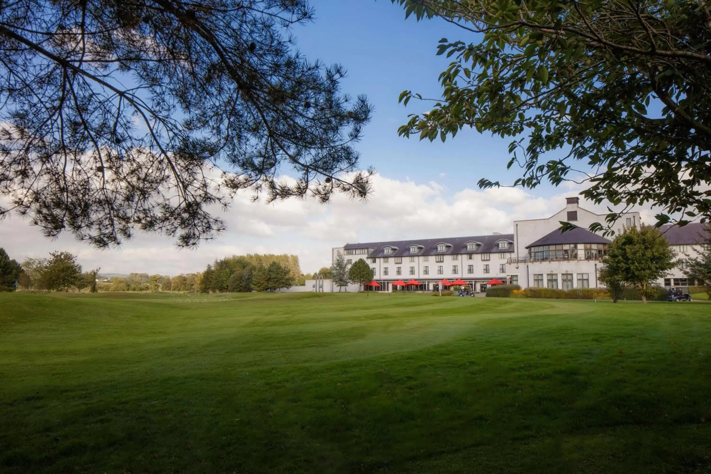 Golfcourse, Property Building in Hilton Belfast Templepatrick