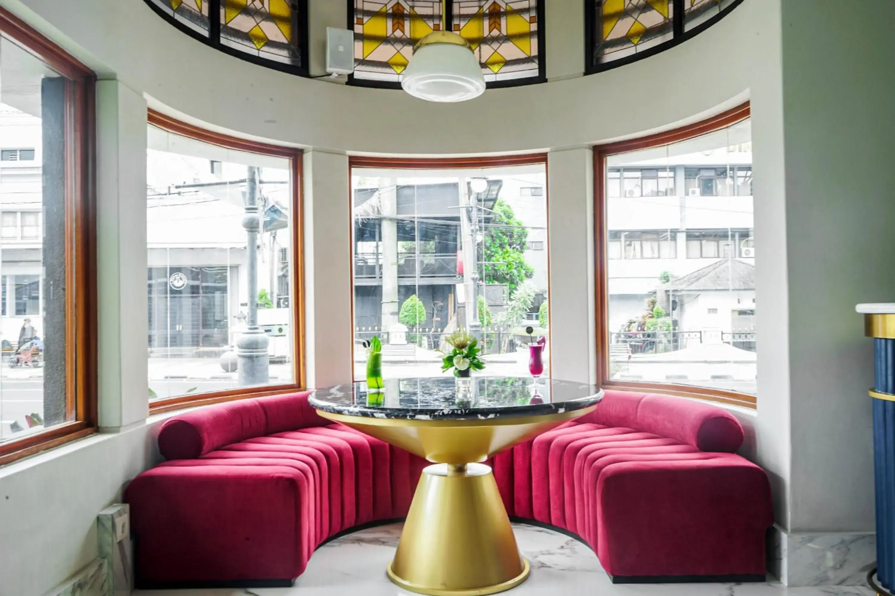 Restaurant/places to eat, Seating Area in Hotel Bidakara Grand Savoy Homann Bandung
