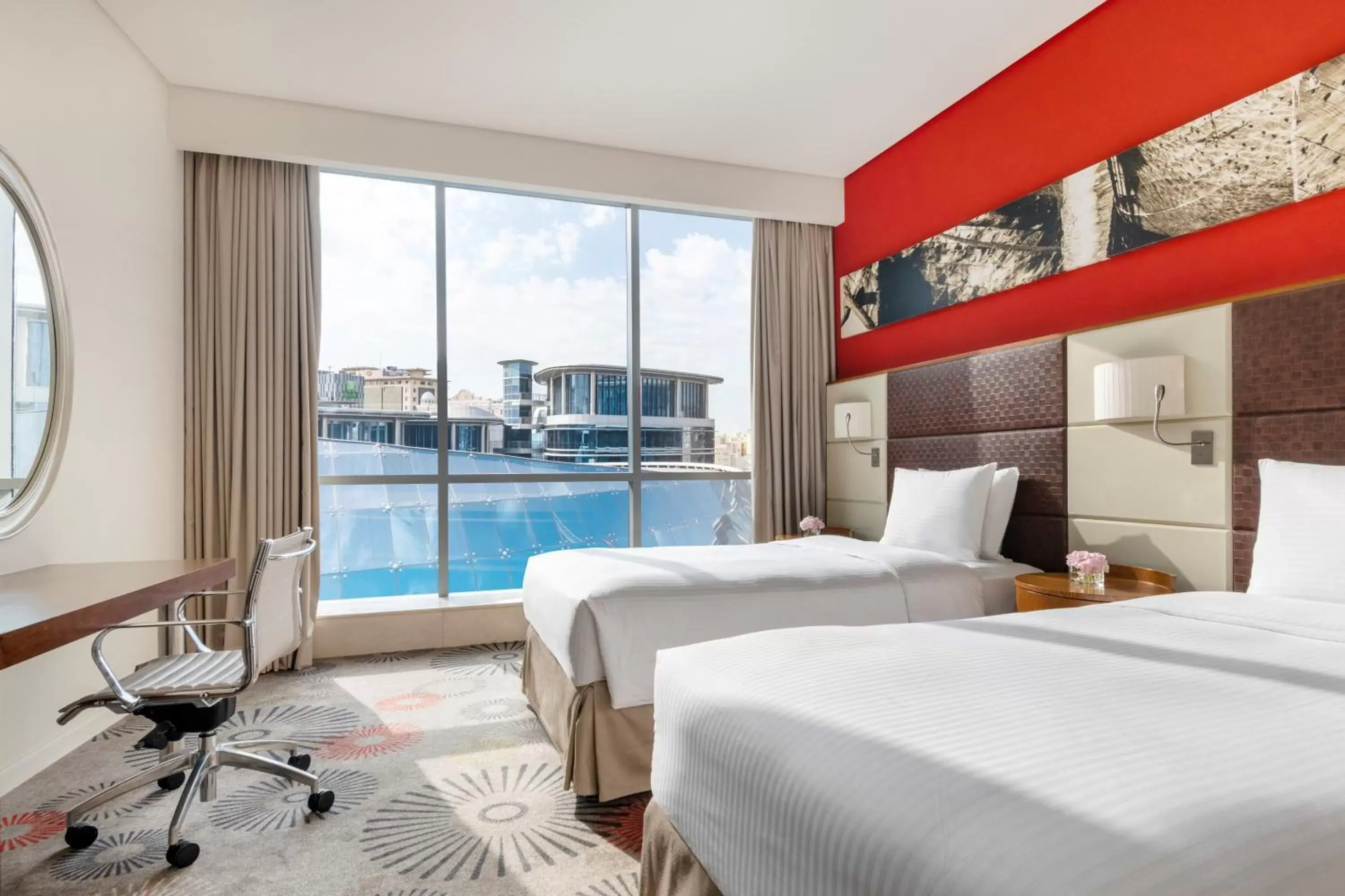 Bed in Crowne Plaza Doha - The Business Park, an IHG Hotel