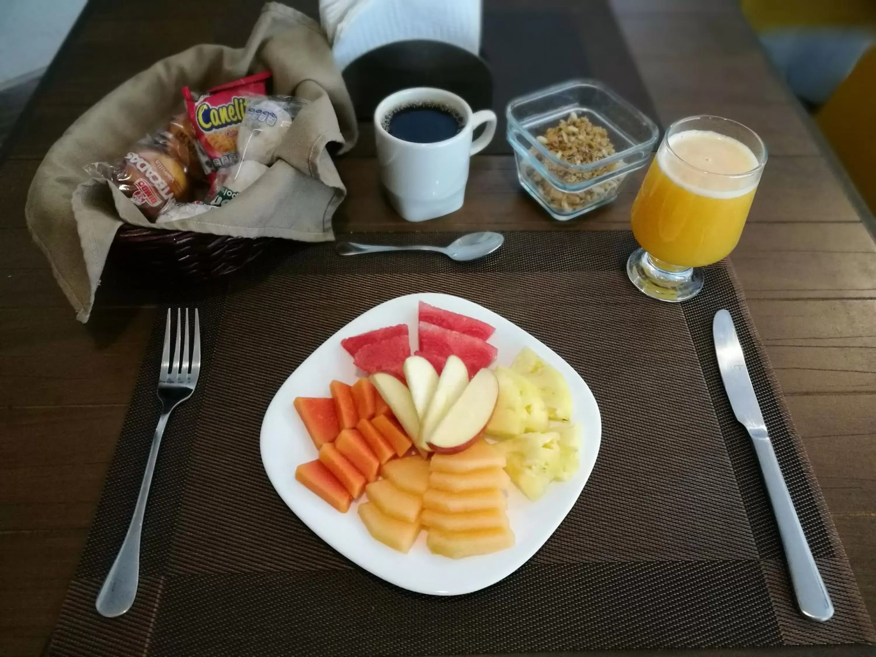 Breakfast in Hotel delf-inn