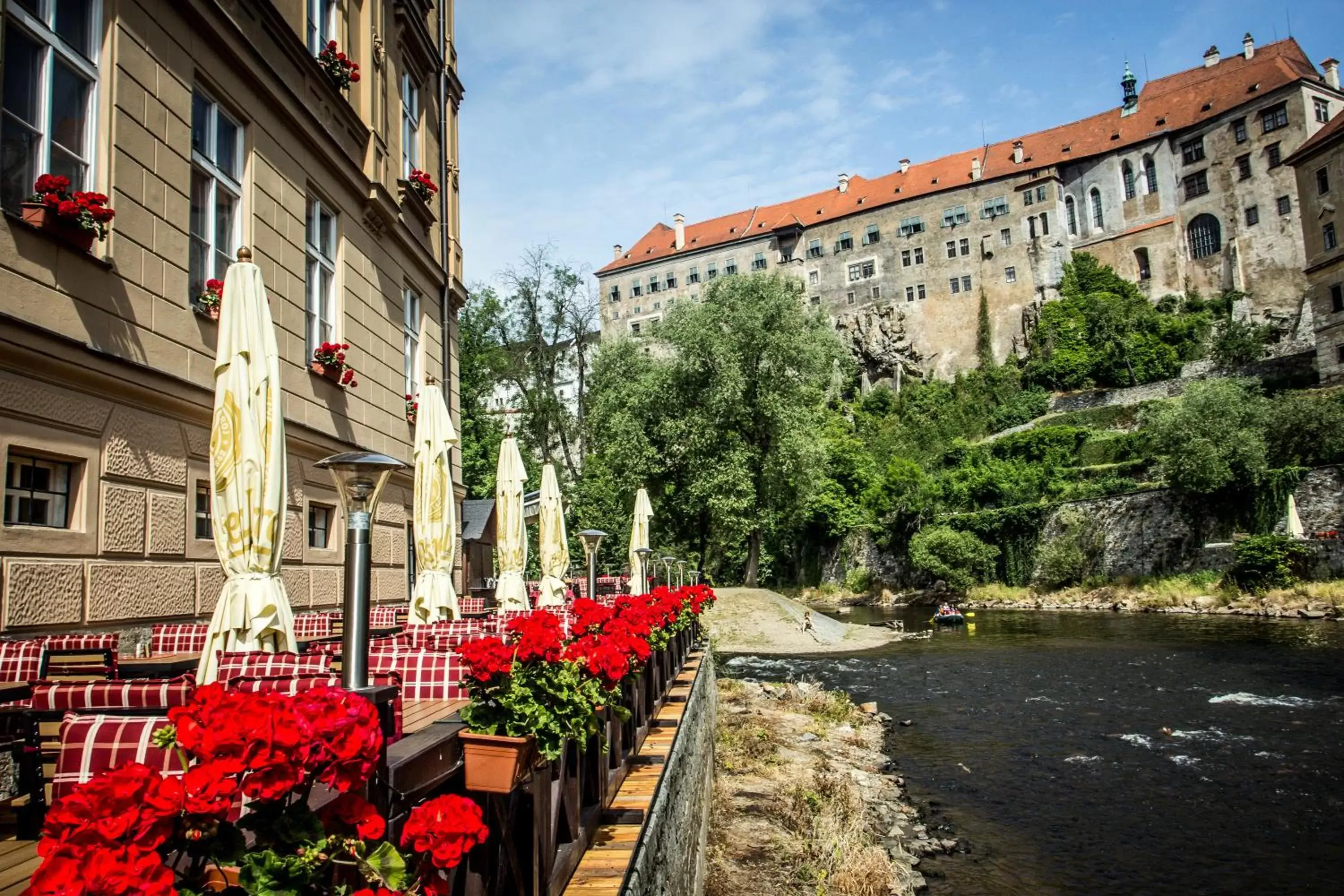 Restaurant/places to eat in Hotel Dvorak Cesky Krumlov