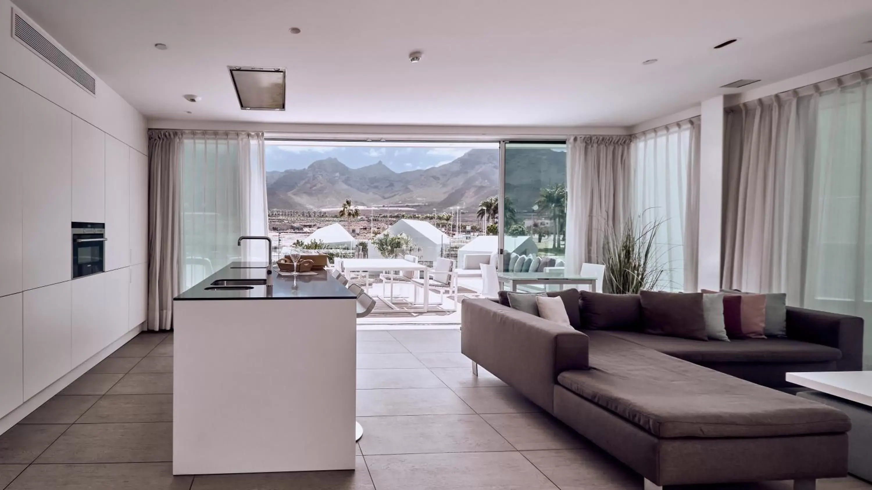 Living room in Hotel Baobab Suites