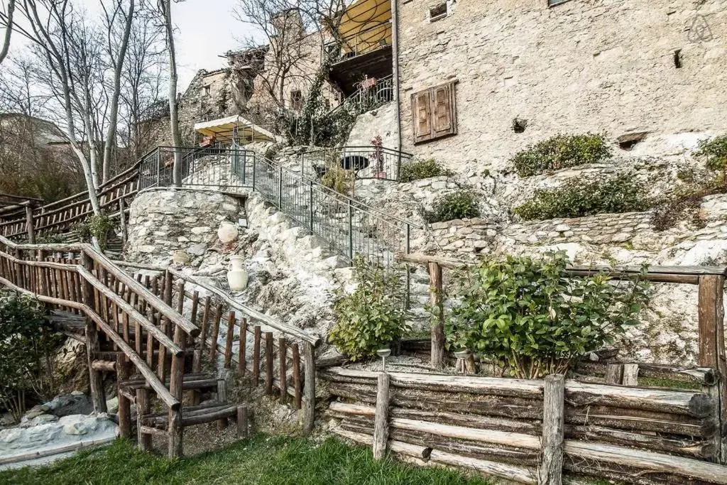 Garden, Property Building in La Voce del Fiume Dimora di Charme