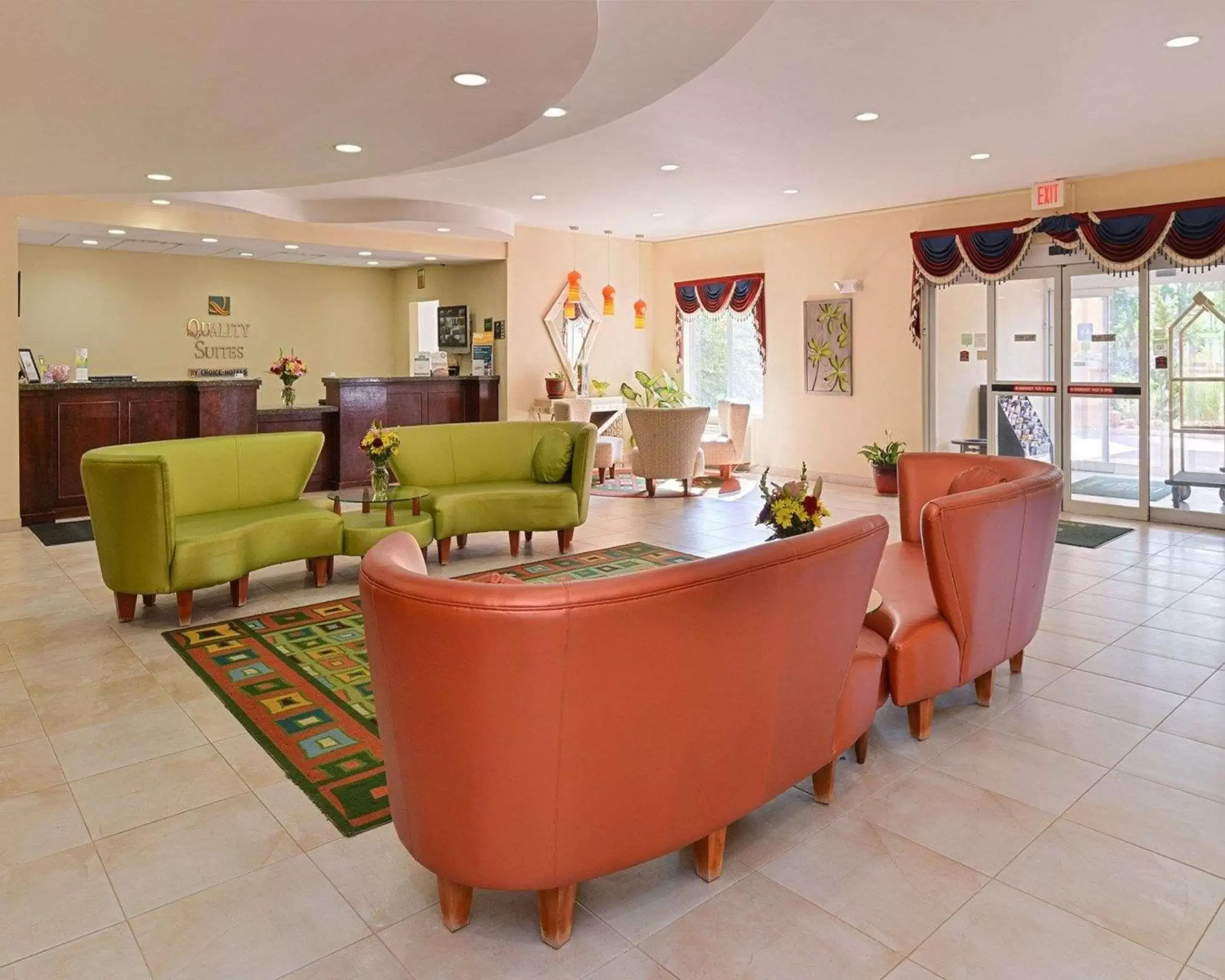 Lobby or reception in Quality Suites Stratford Lobby or reception in Quality Suites Stratford