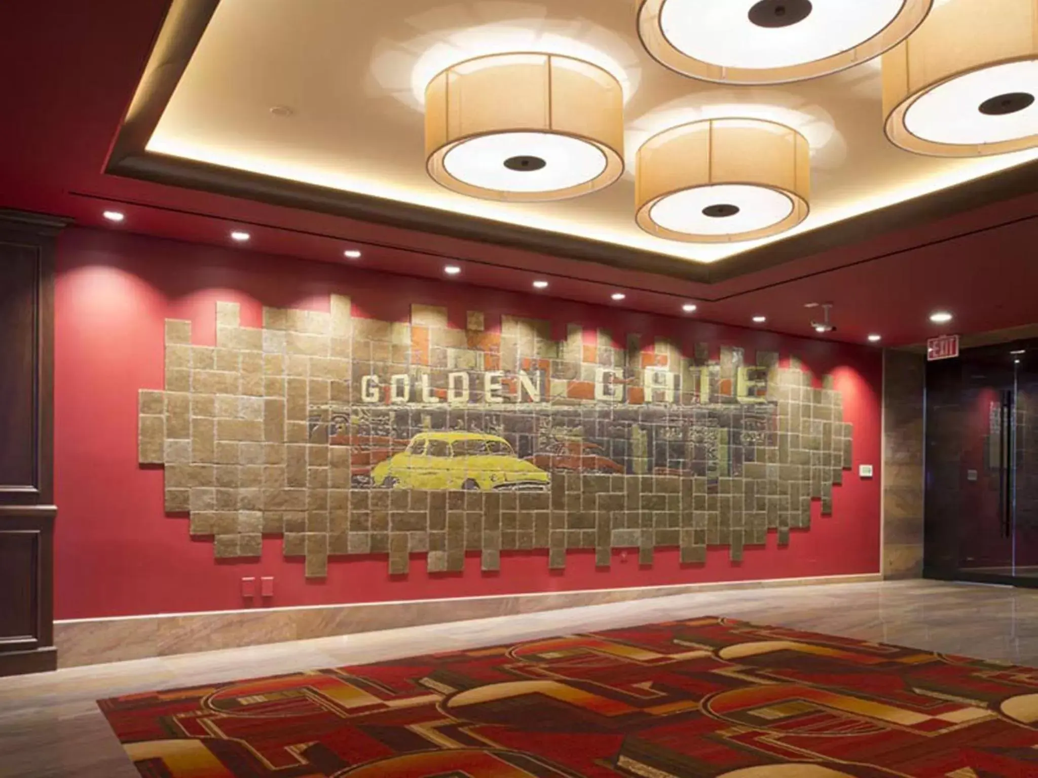 Decorative detail in Golden Gate Hotel and Casino