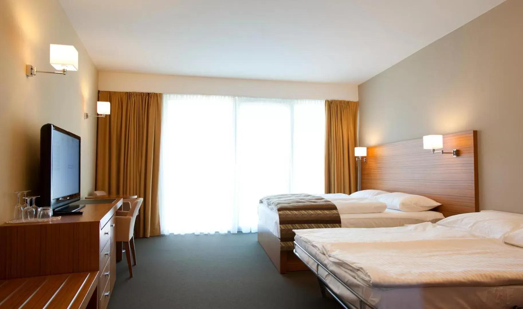 Bedroom, Bed in Bohinj Eco Hotel