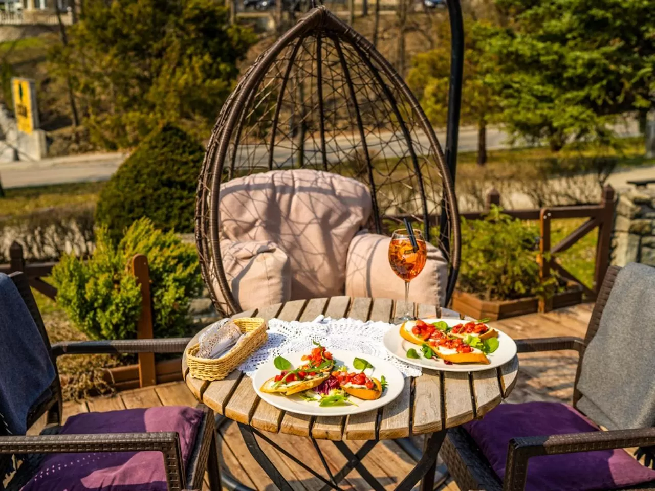 Patio in Willa Pokusa