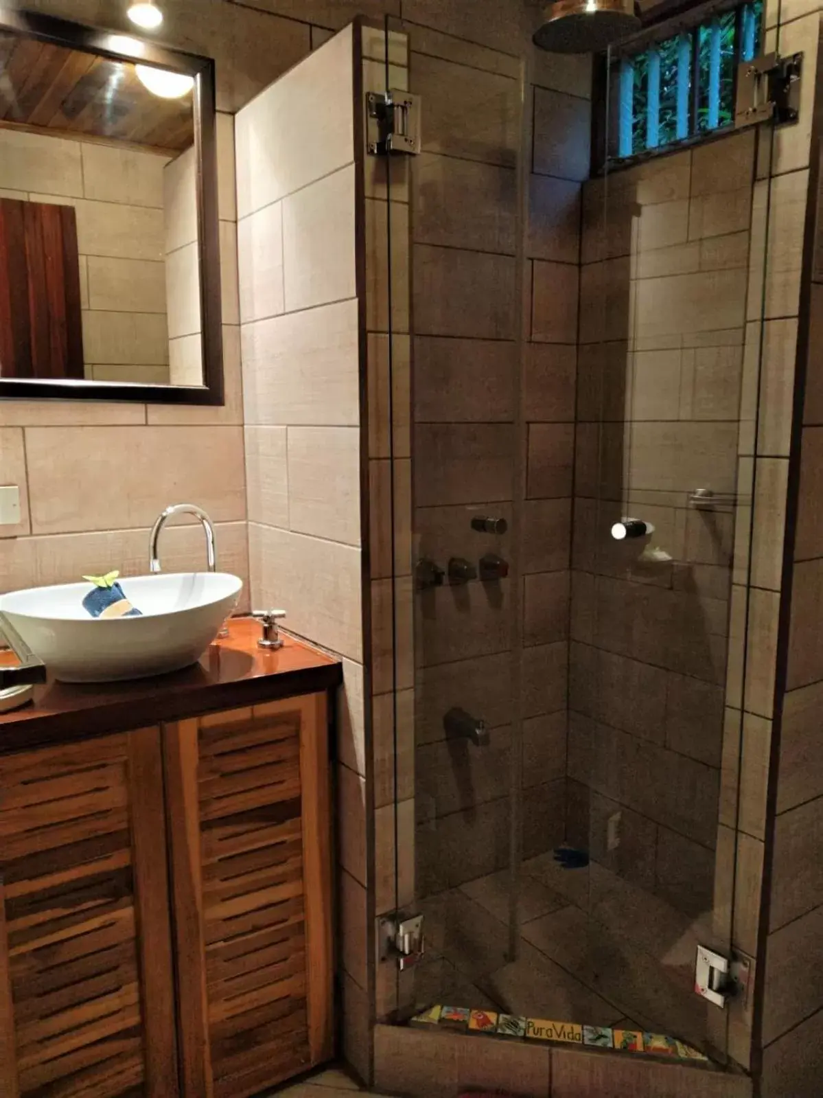 Shower, Bathroom in Orosi Lodge
