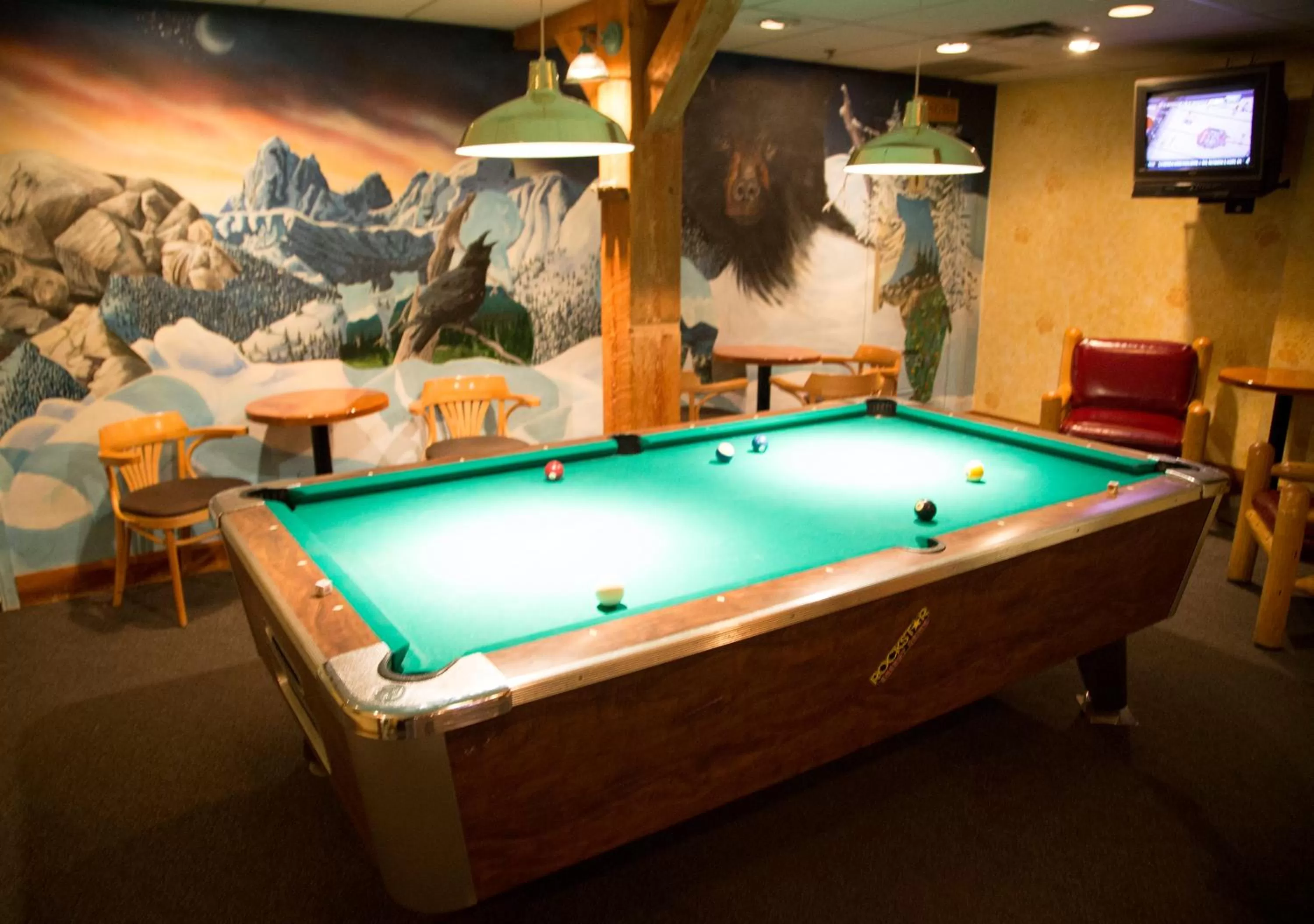 Billiard in Manning Park Resort