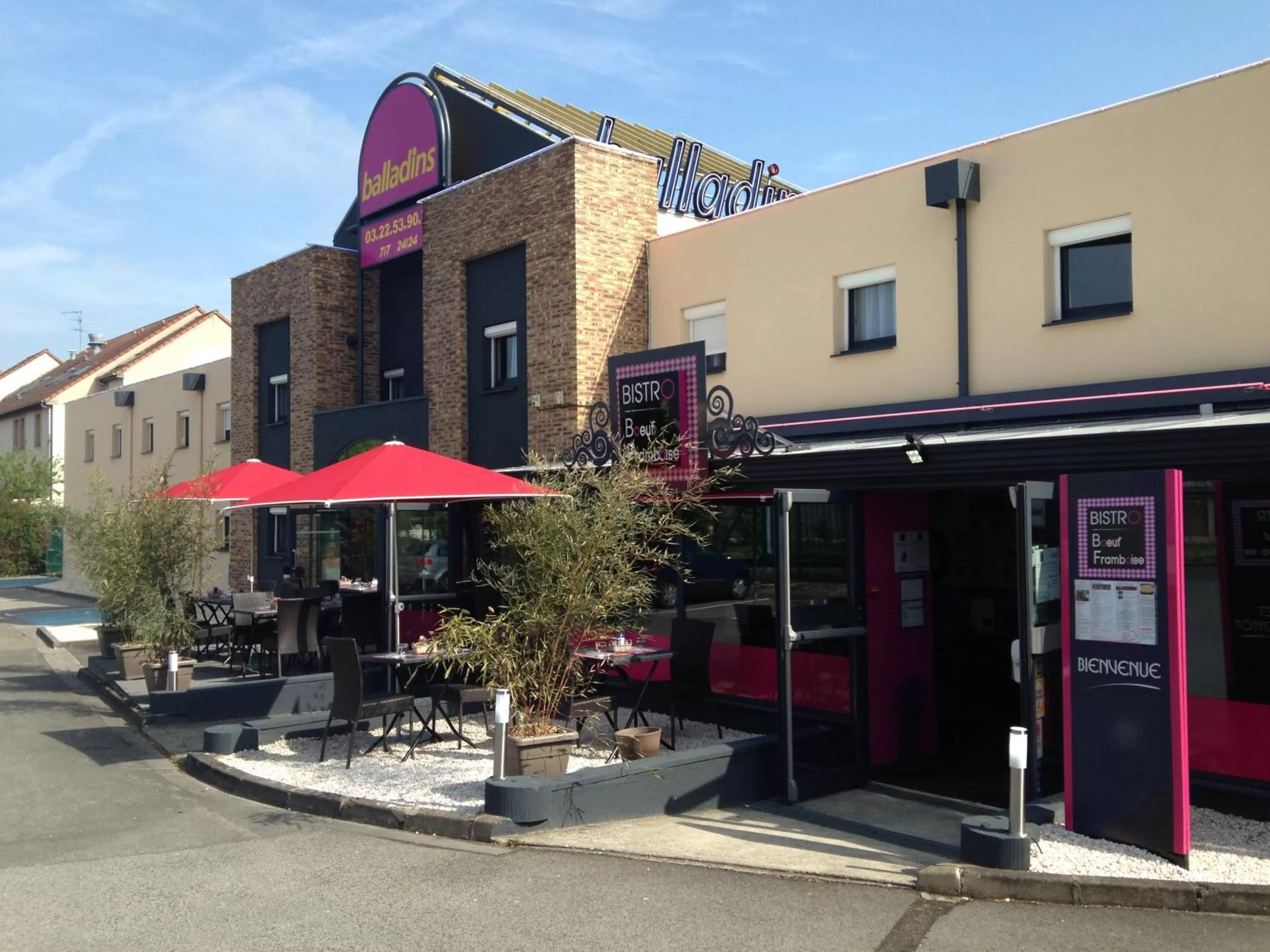 Facade/entrance in initial by balladins Amiens / Longueau