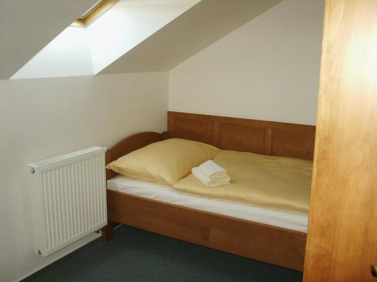 Bed in Hotel Krakonoš