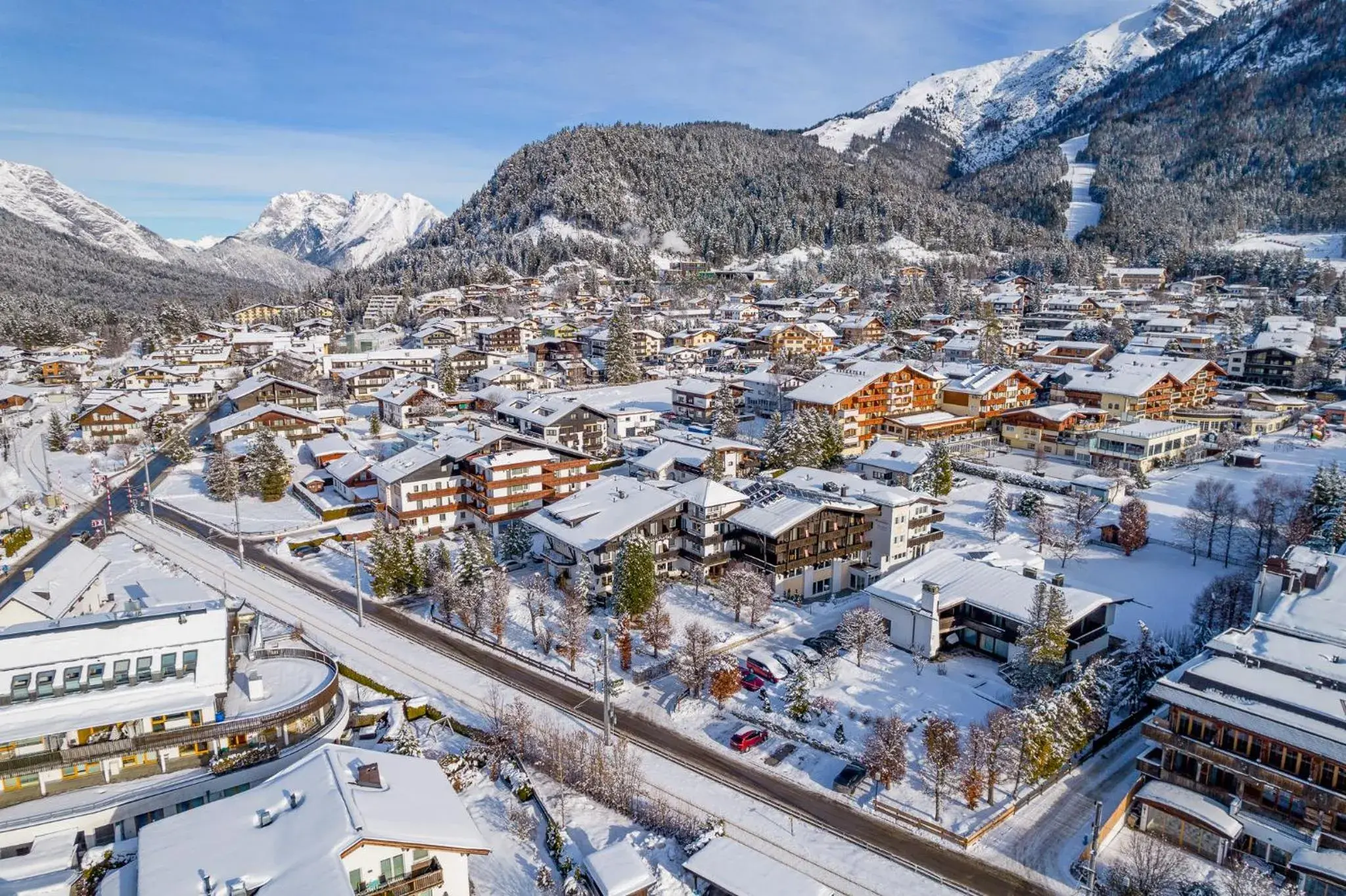 Bird's-eye View in Parkhotel Seefeld