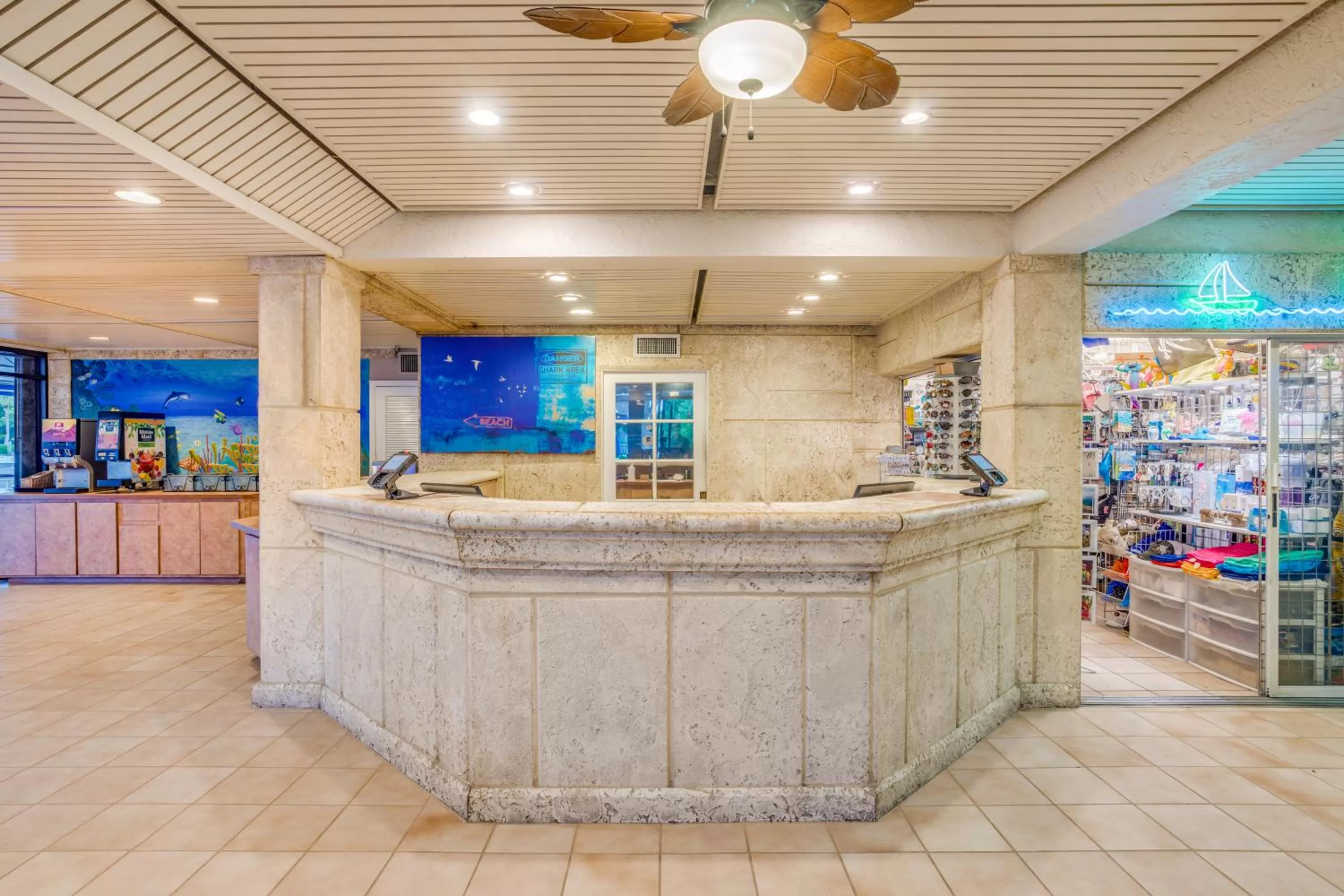 Lobby or reception in Marina Del Mar Resort and Marina