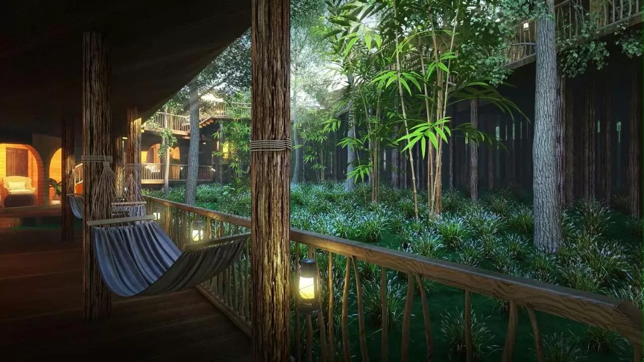 Balcony/Terrace in Kushal Palli Resorts- A unit of PearlTree Hotels & Resorts