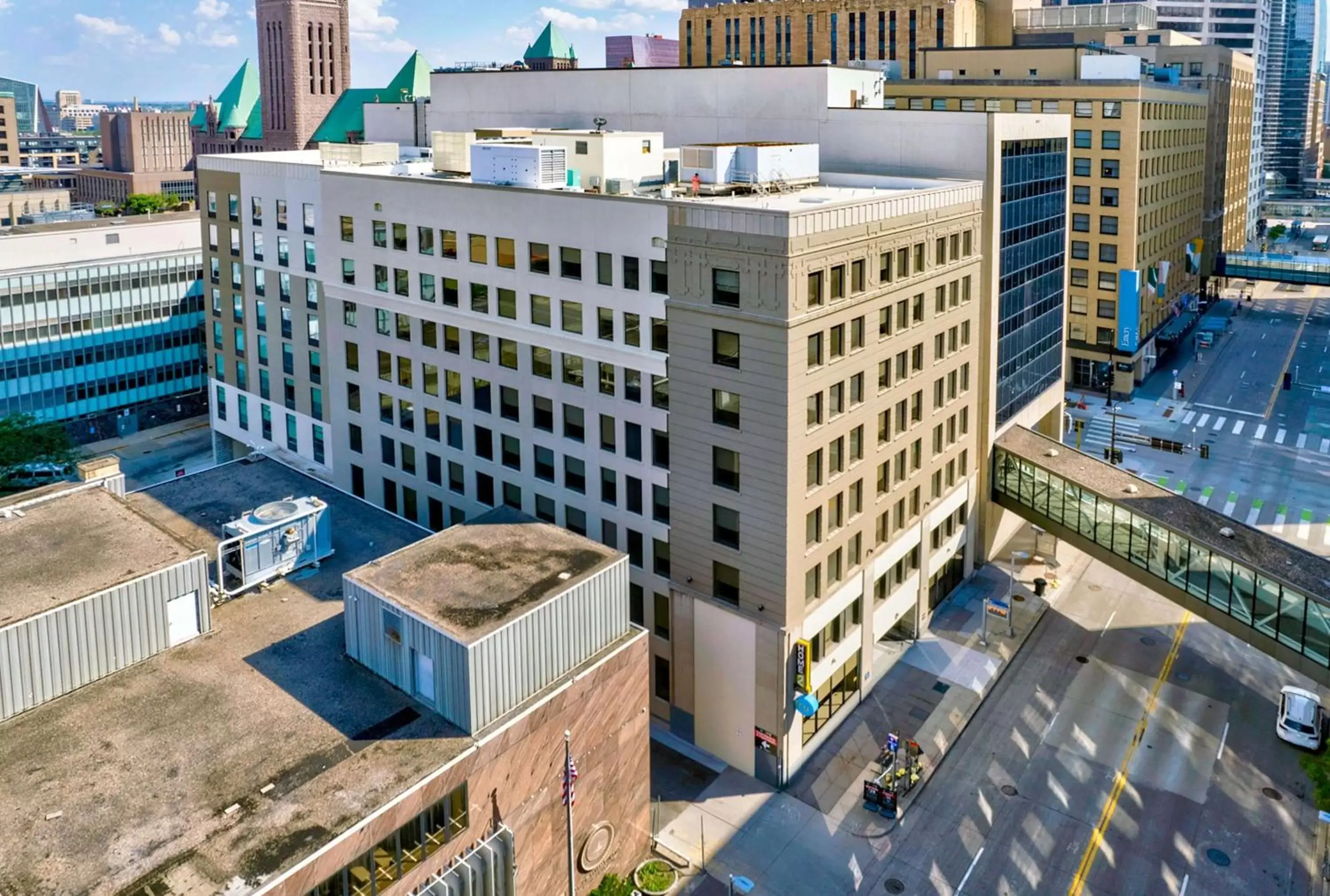 Property building, Bird's-eye View in Home2 Suites by Hilton Minneapolis Downtown