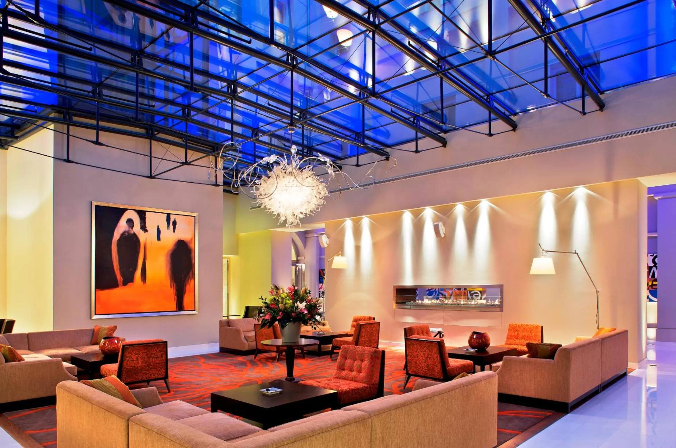 Lobby or reception in The Grand Mark Prague - The Leading Hotels of the World