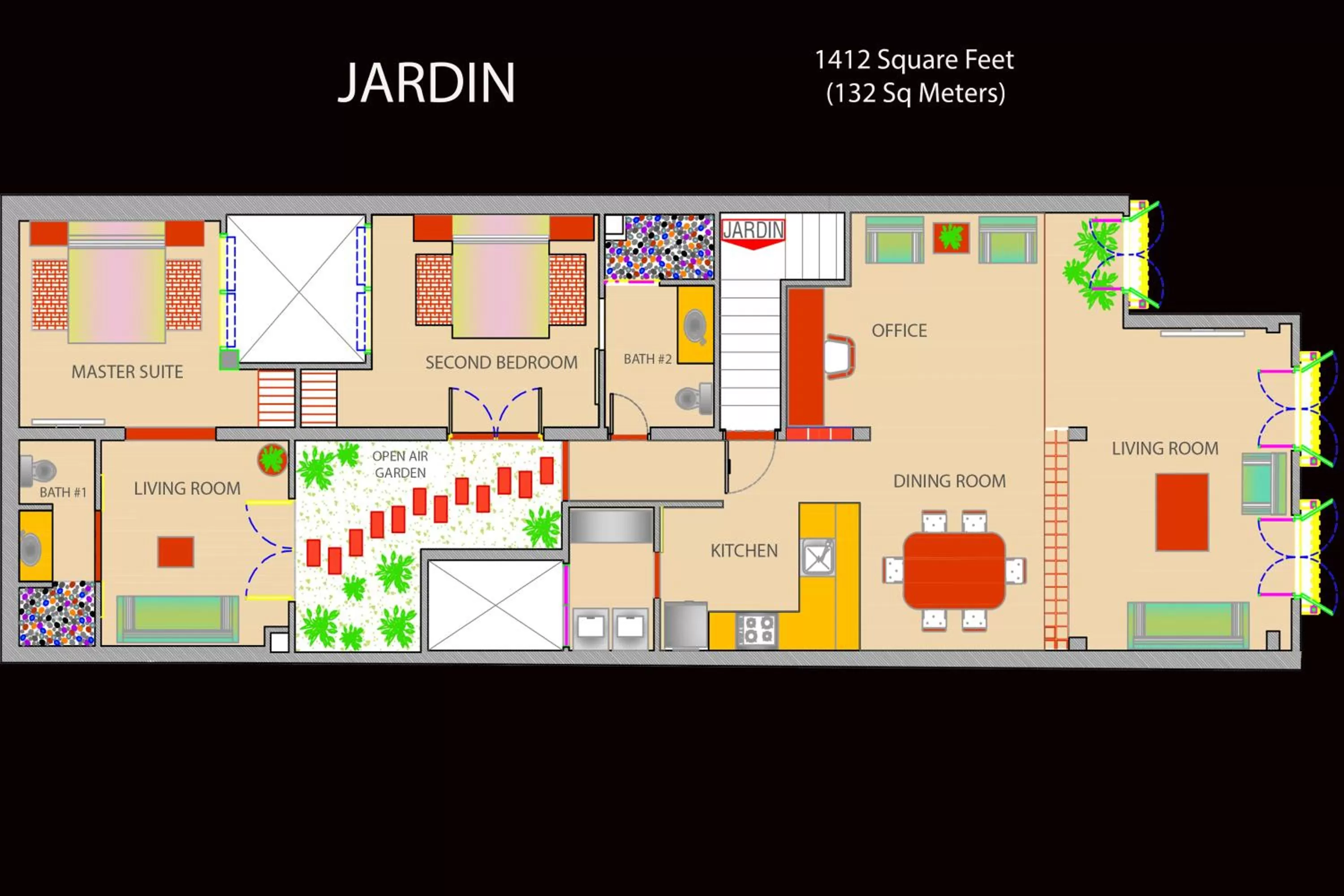 Floor plan in Casa Del Reloj