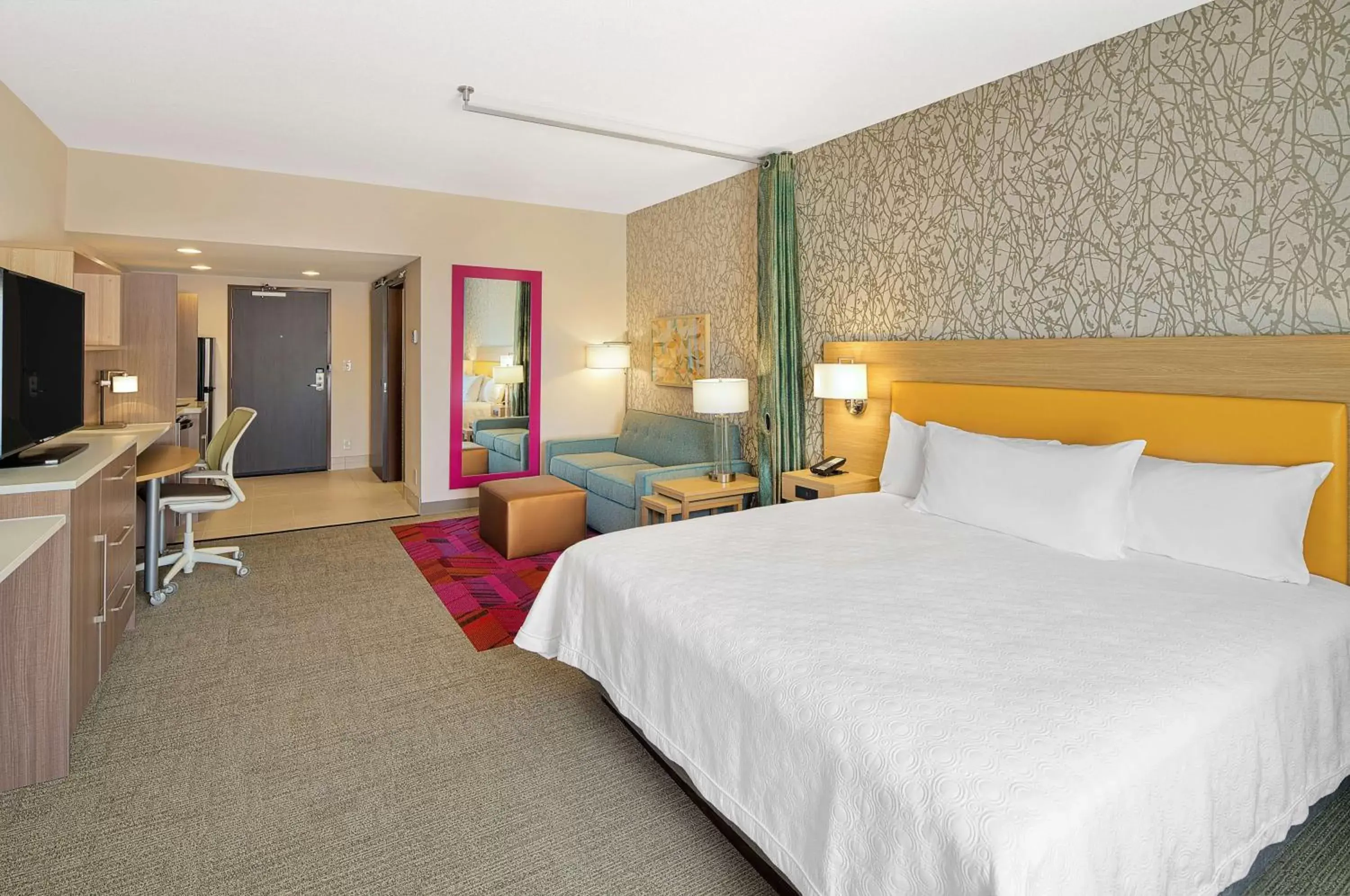 Photo of the whole room, Bed in Home2 Suites By Hilton Batesville Photo of the whole room, Bed in Home2 Suites By Hilton Batesville