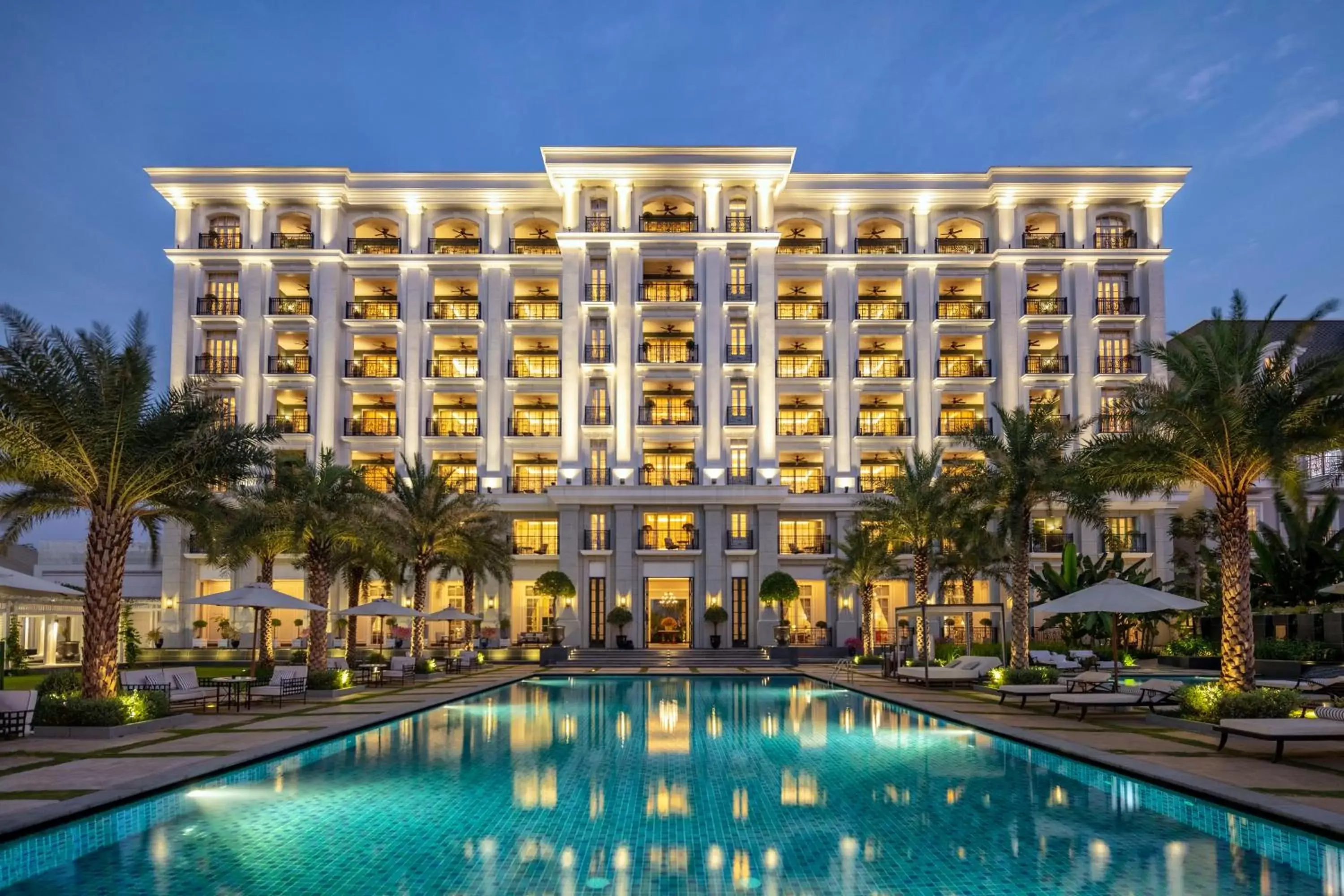 Swimming pool, Property Building in Mia Saigon – Luxury Boutique Hotel