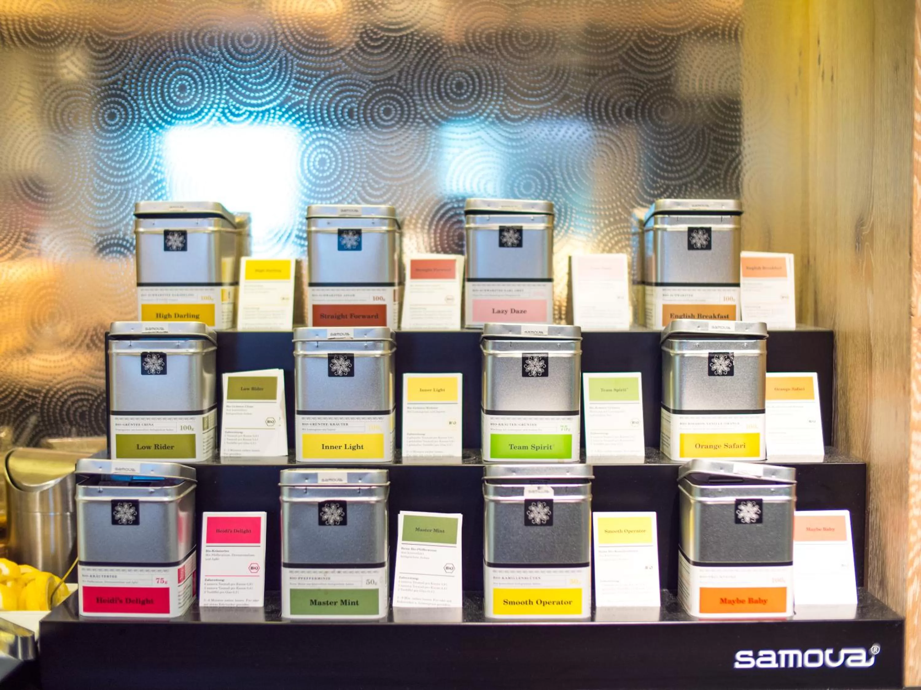 Buffet breakfast in Domaine Leidinger