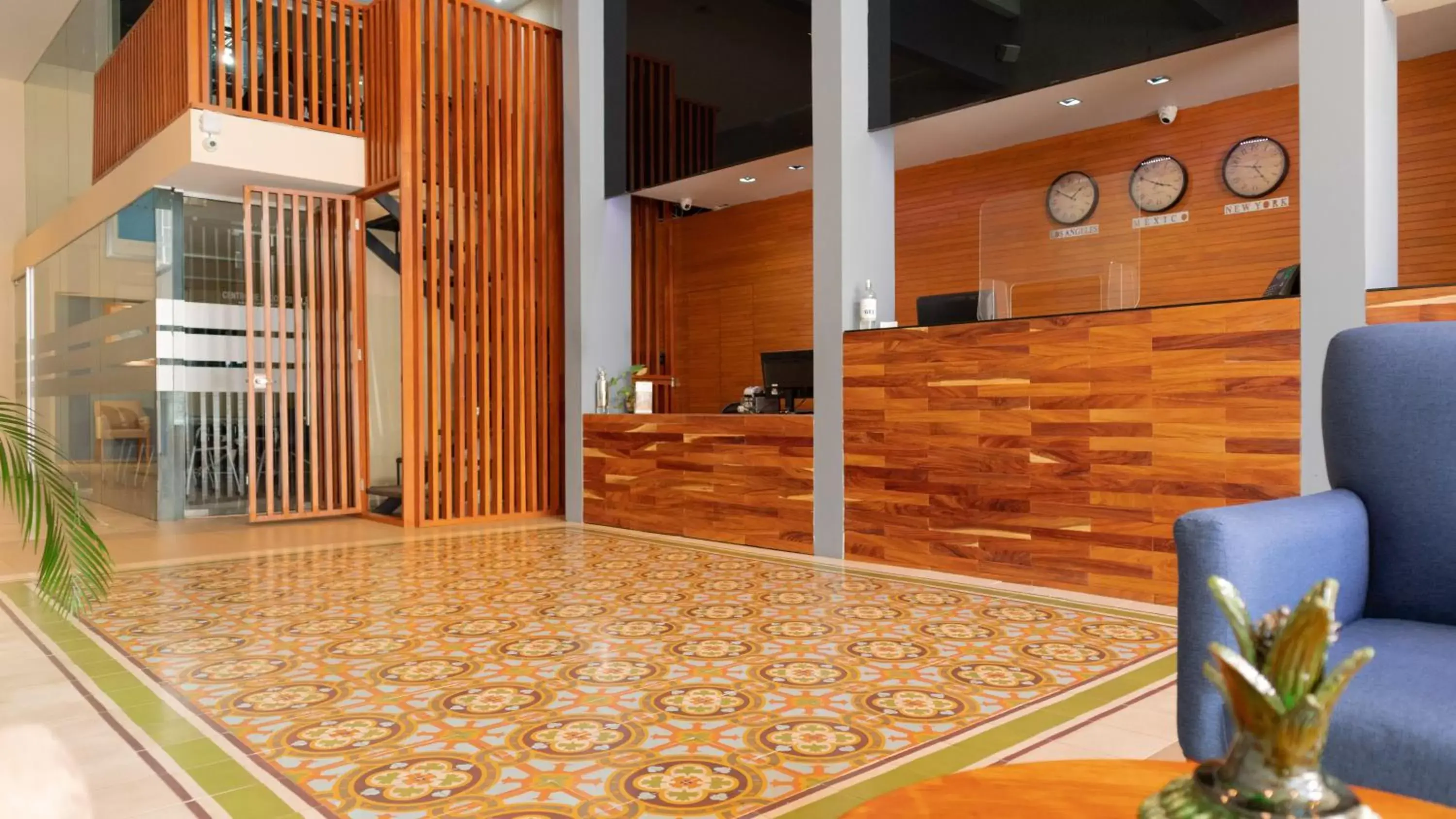 Lobby or reception in El Hotel Business Class - Zamora Centro Lobby or reception in El Hotel Business Class - Zamora Centro