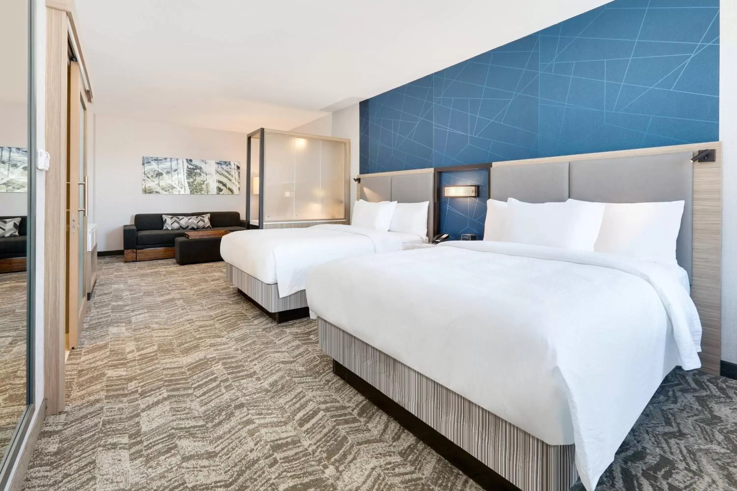 Photo of the whole room, Bed in SpringHill Suites by Marriott Dallas Mansfield