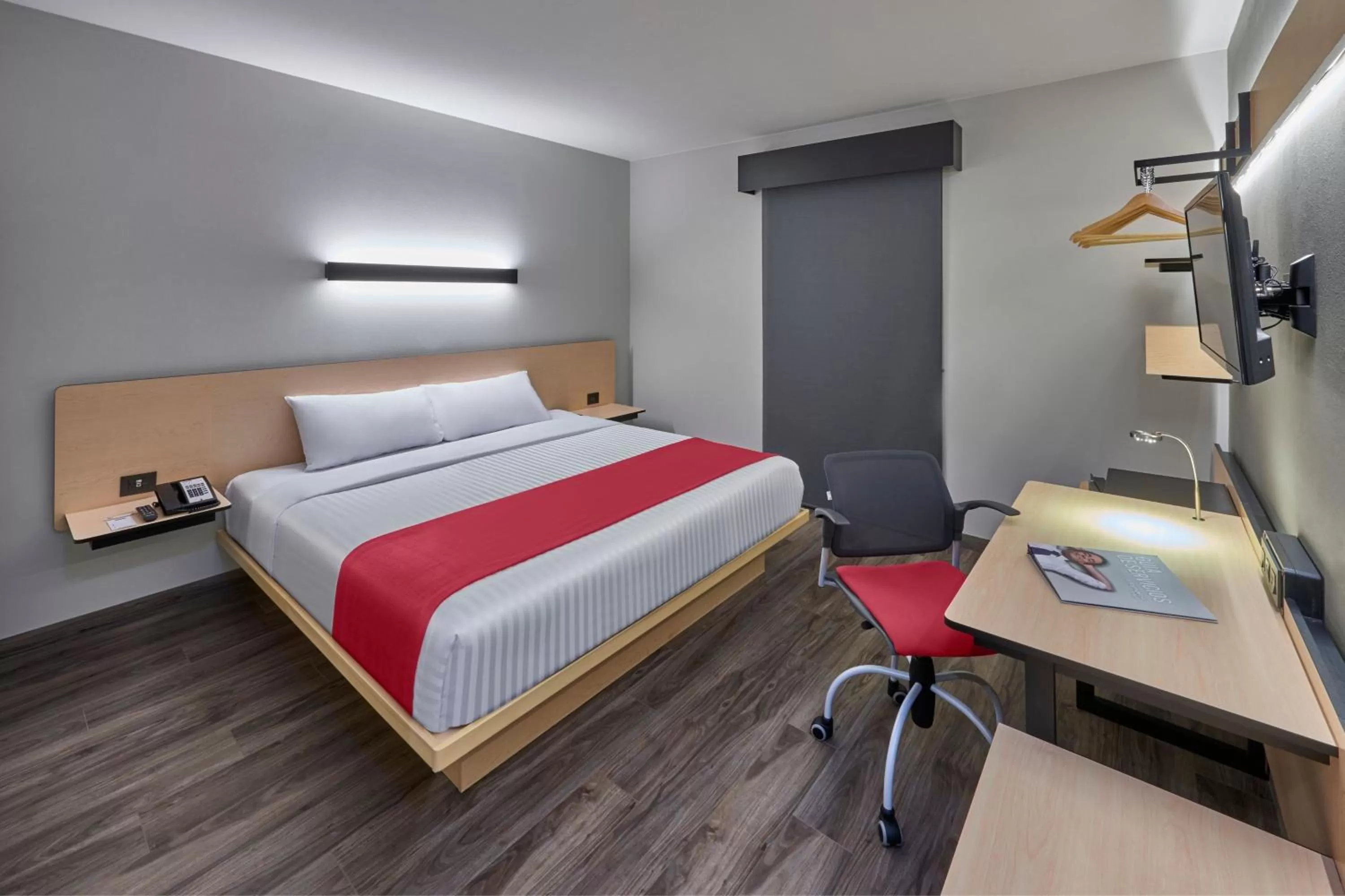 Bedroom, Bed in City Express Plus by Marriott Puerto Vallarta