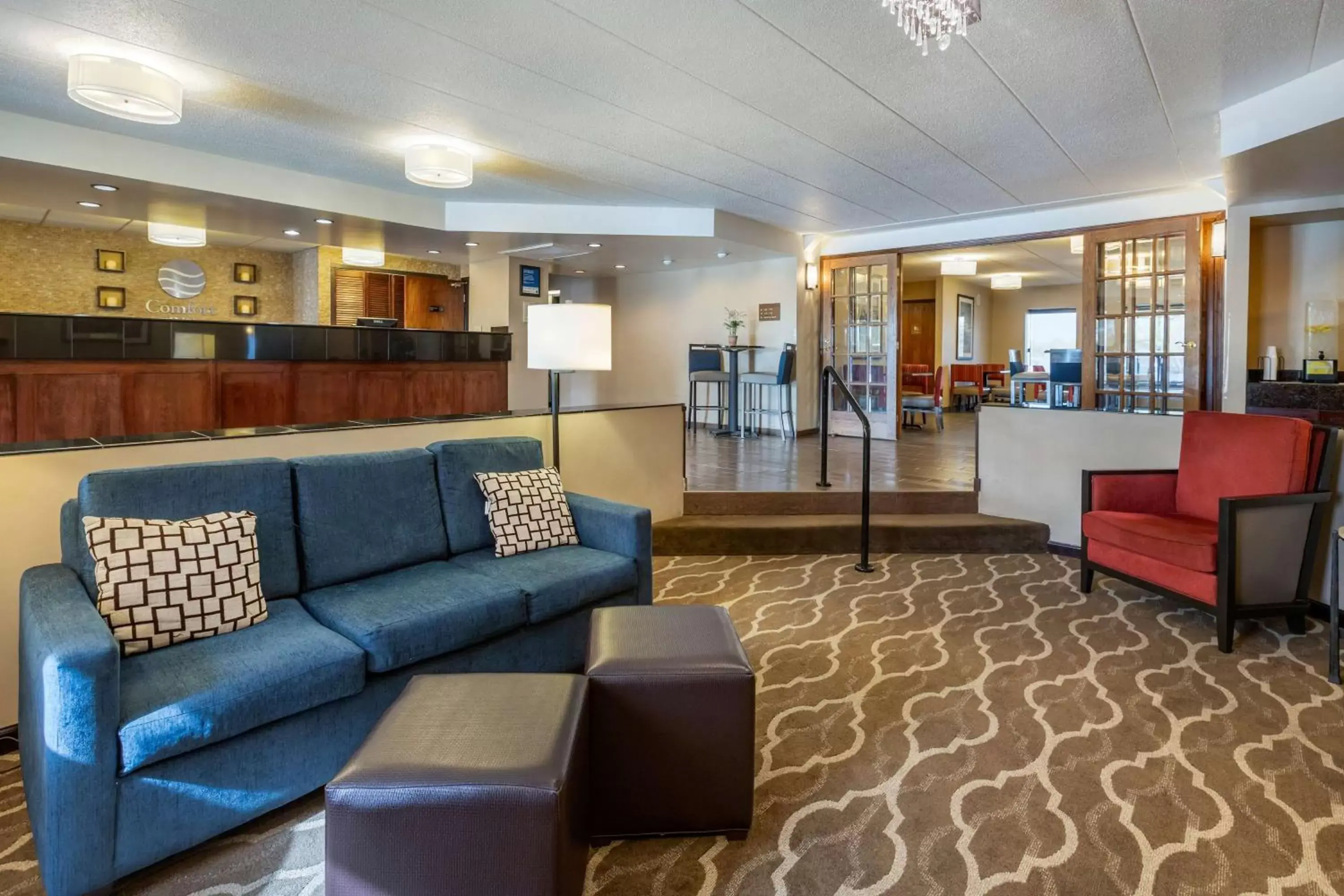 Lobby or reception, Lobby/Reception in Comfort Inn Grand Rapids Airport