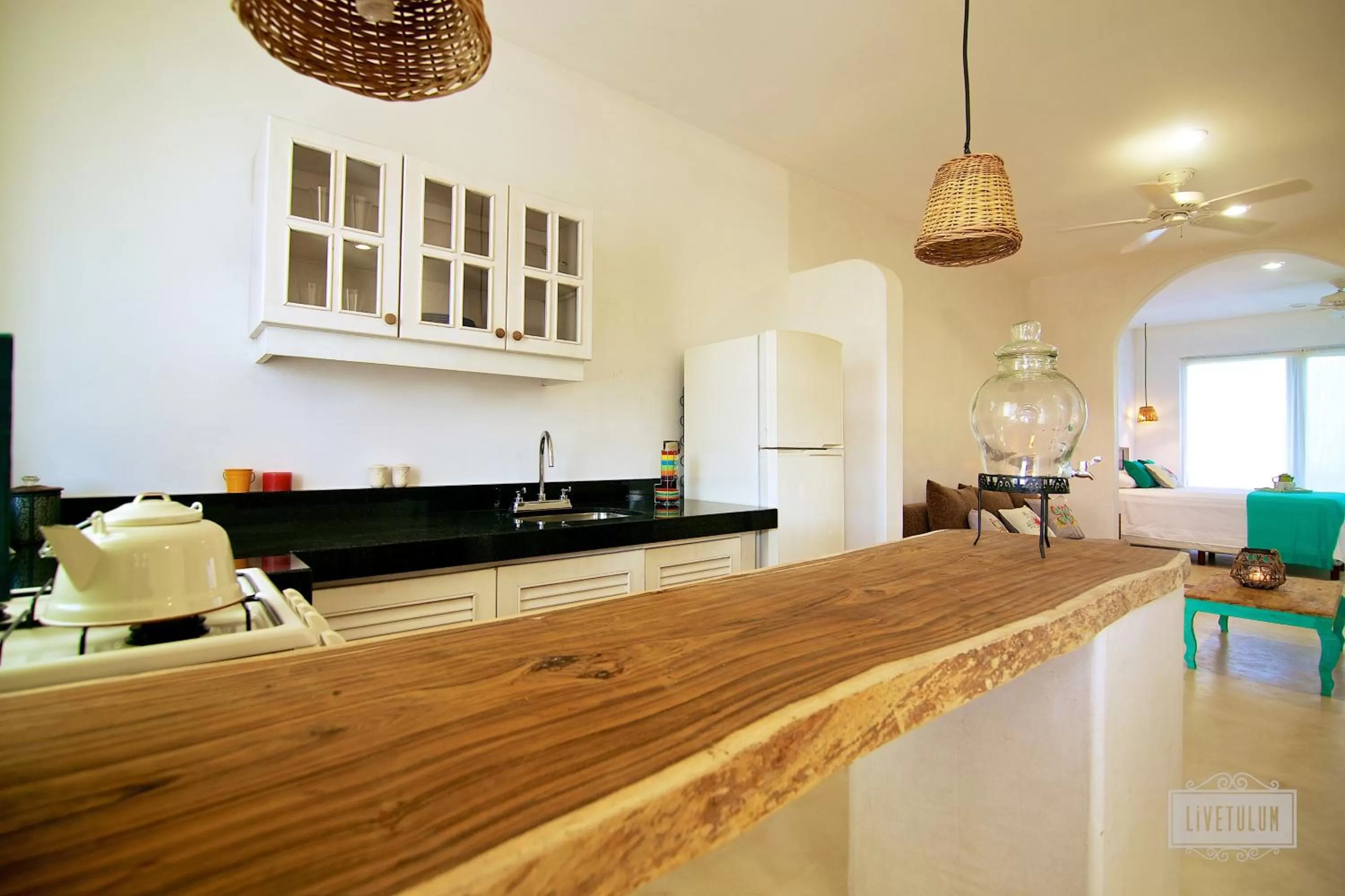 Kitchen or kitchenette in LiveTulum