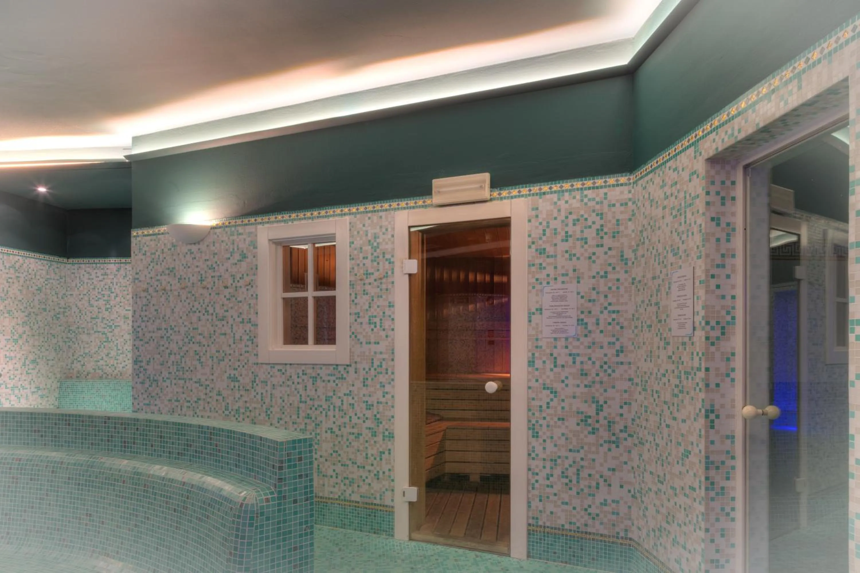 Sauna in Parc Hotel Gritti