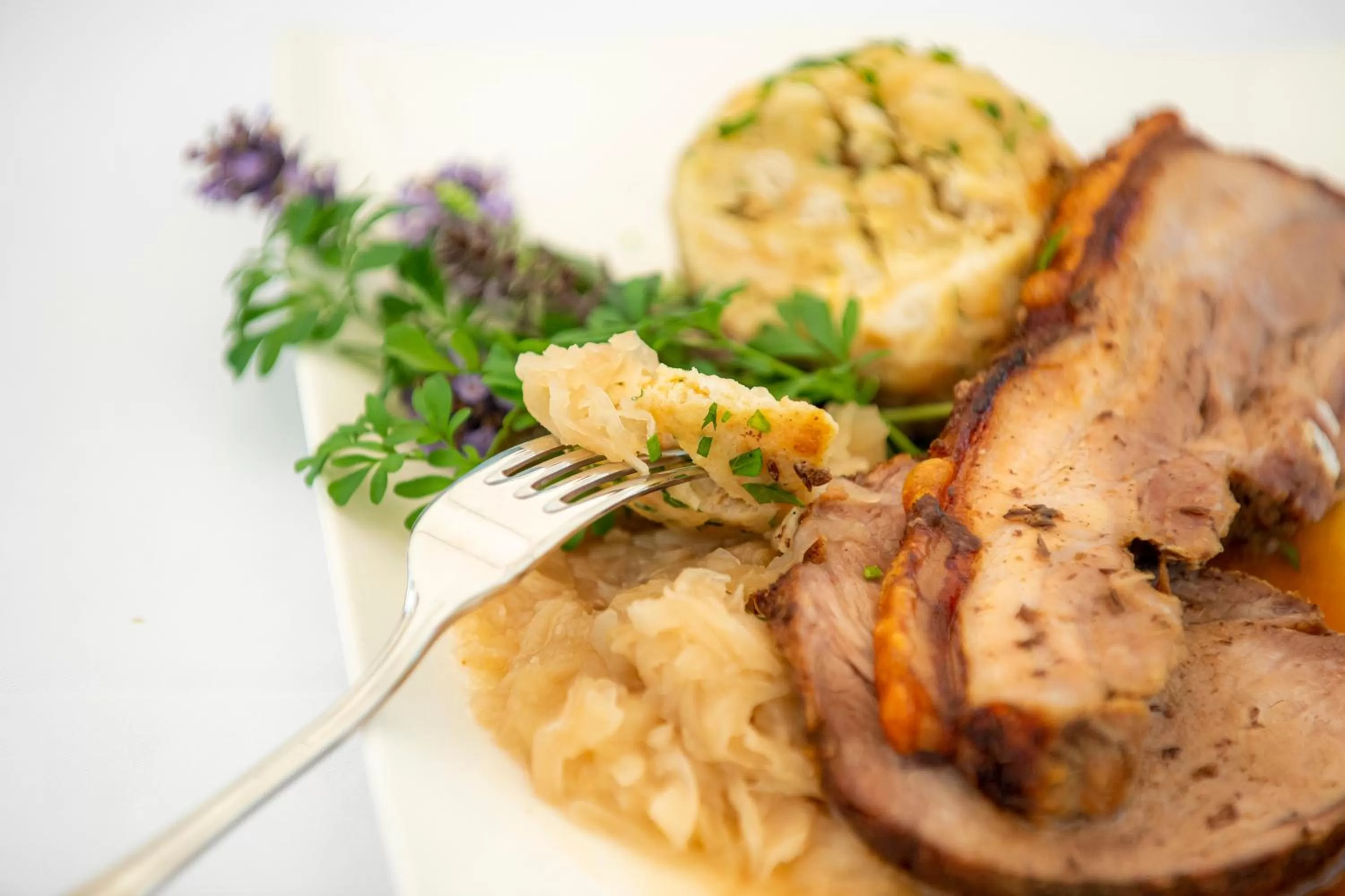 Food close-up in Hotel Brücklwirt
