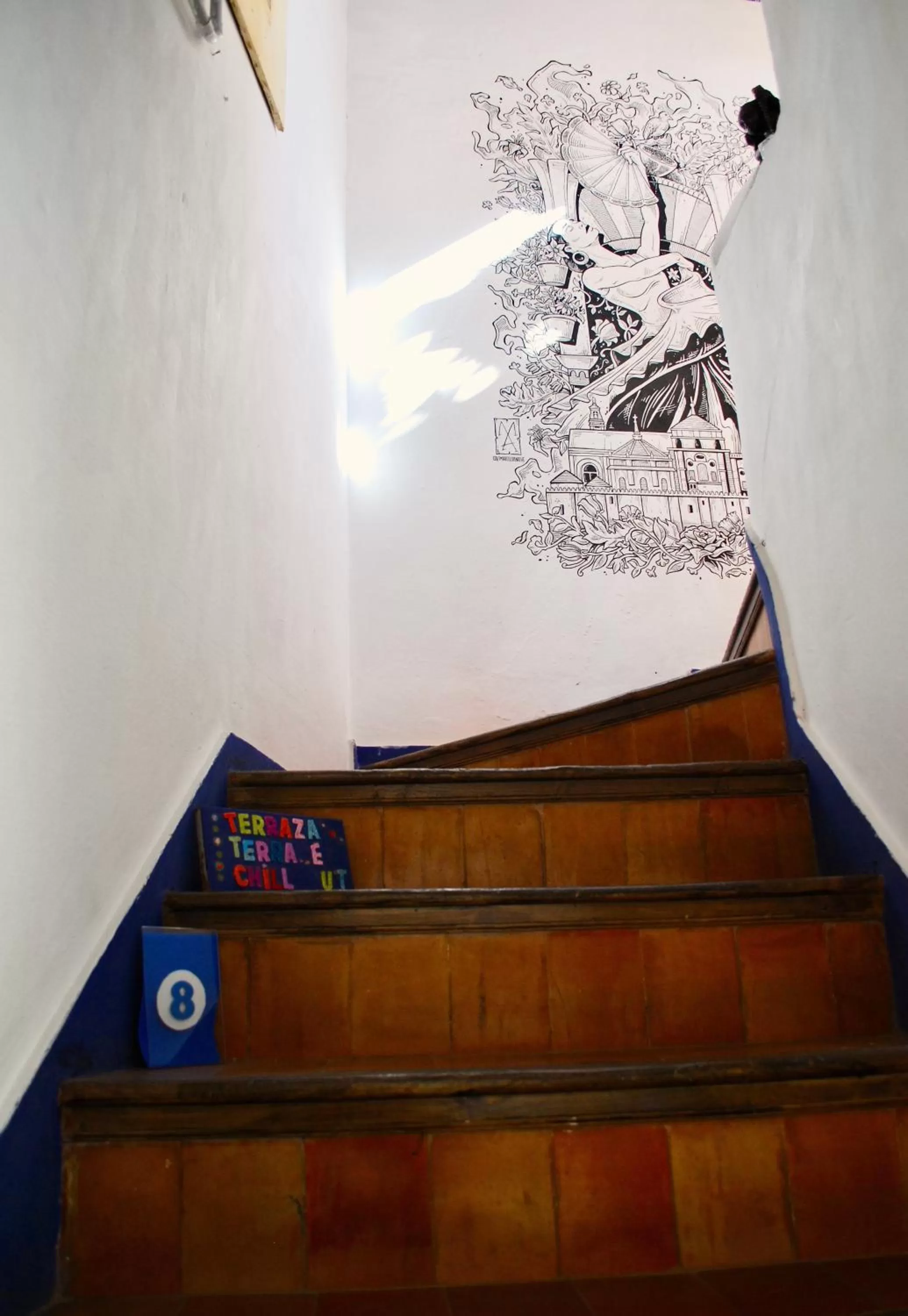 Balcony/Terrace in Backpacker Al-Katre