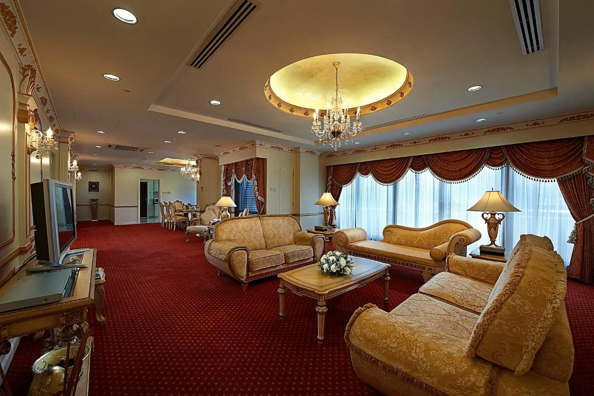 Living room, Lobby/Reception in Berjaya Times Square Hotel, Kuala Lumpur