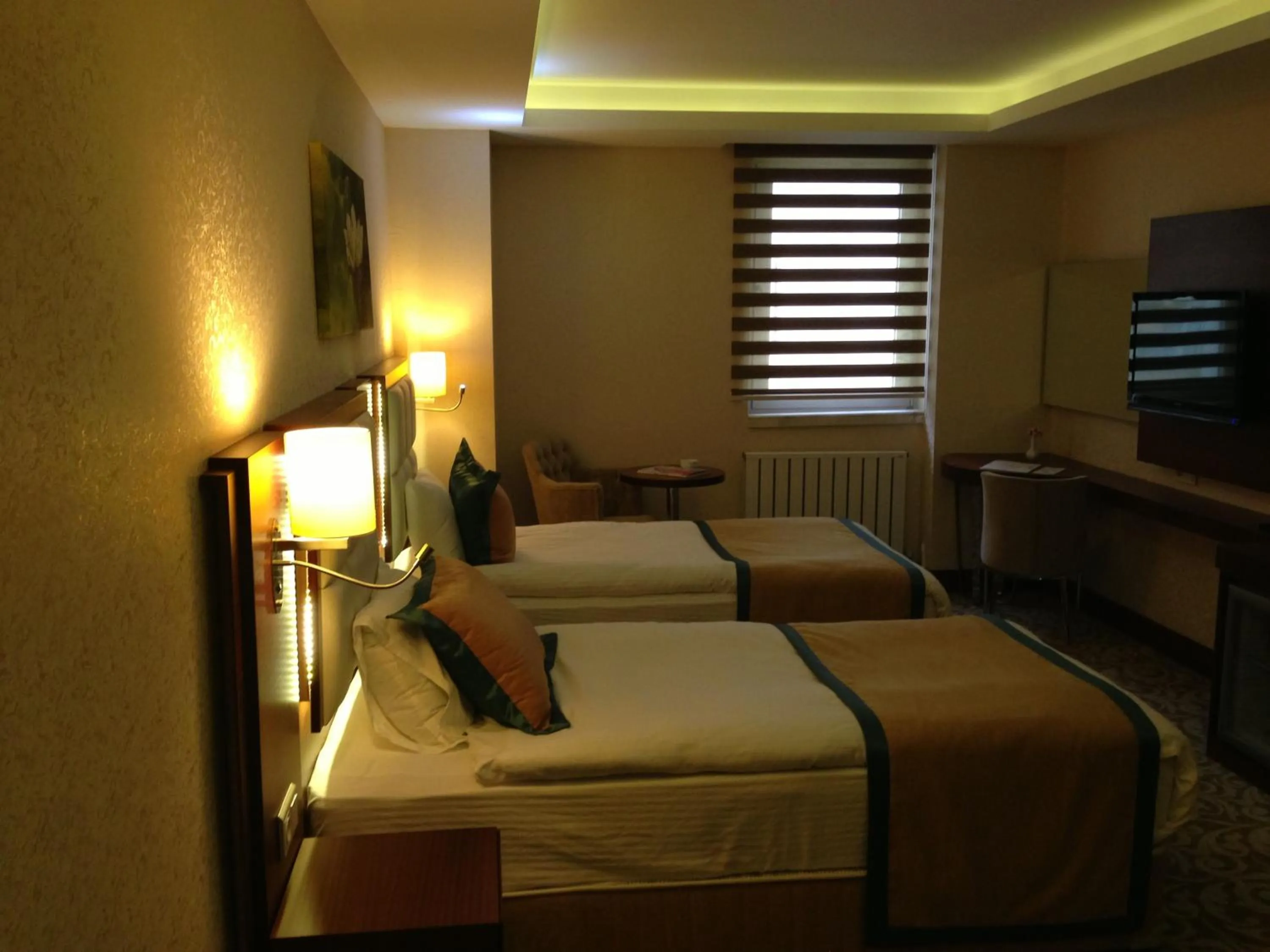 Bed in Asrin Business Hotel Kızılay