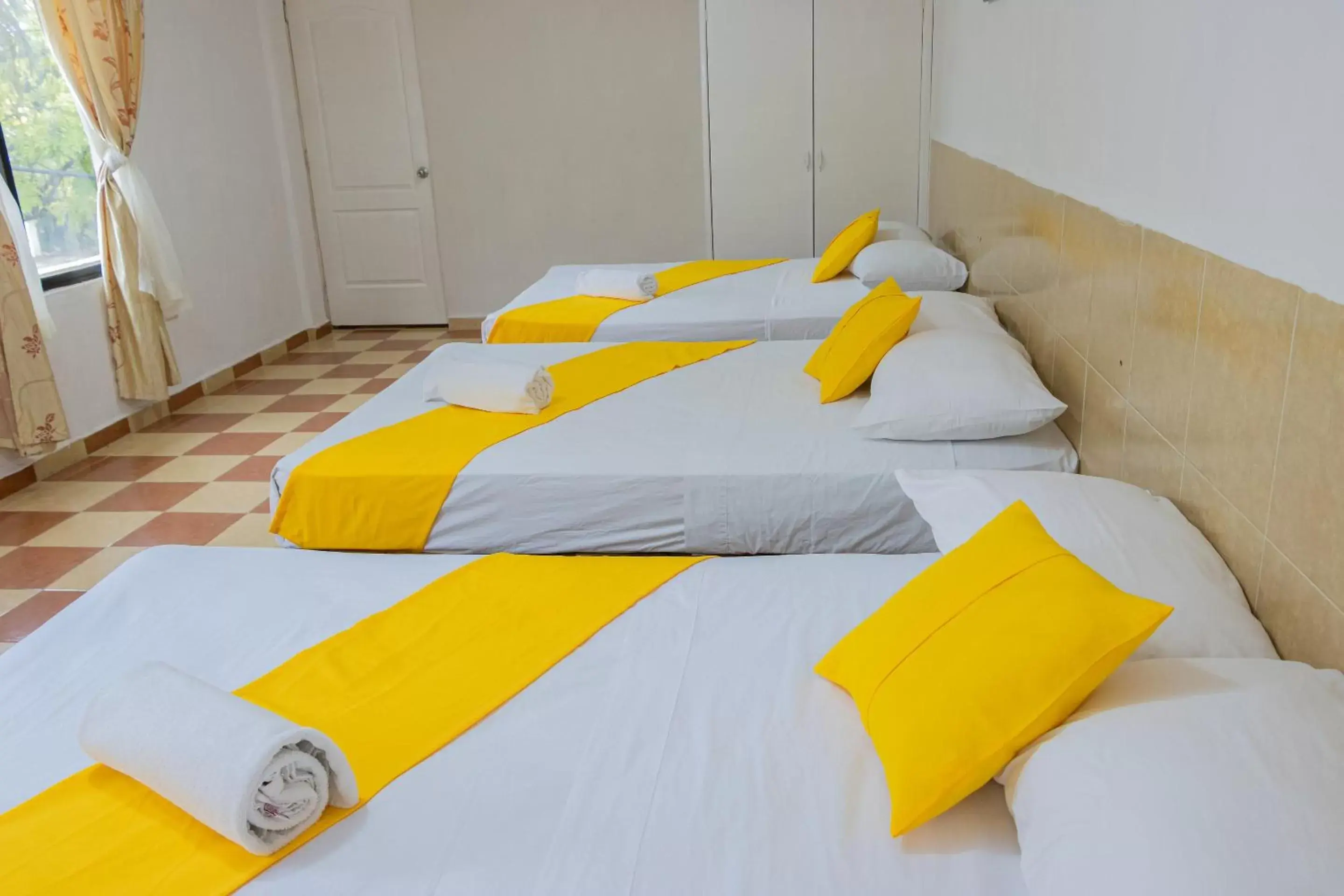 Bedroom, Bed in OYO Hotel Marías,Aeropuerto Internacional de Chetumal