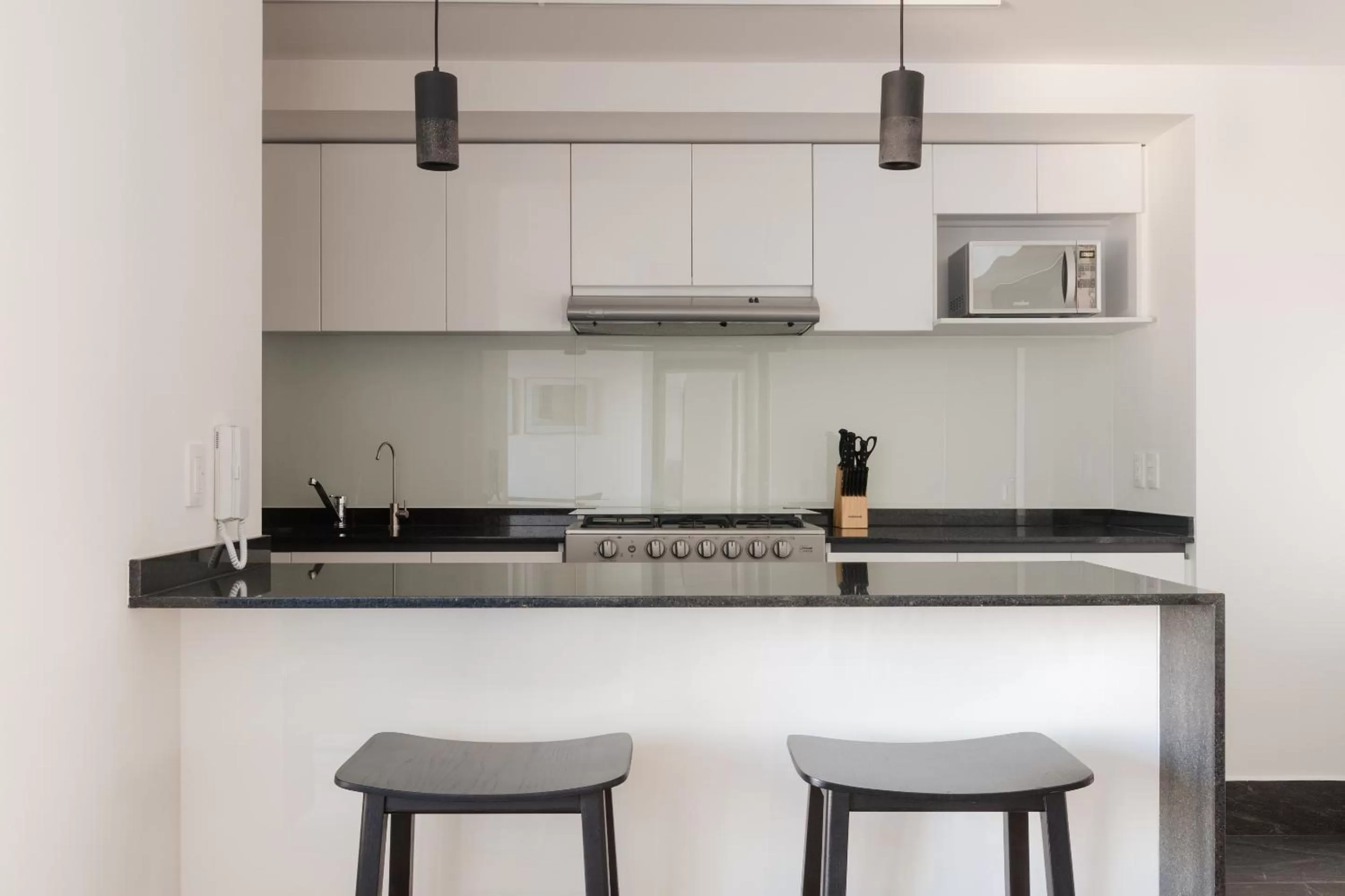 Kitchen/Kitchenette in Sonder at Taman Condesa Apartment