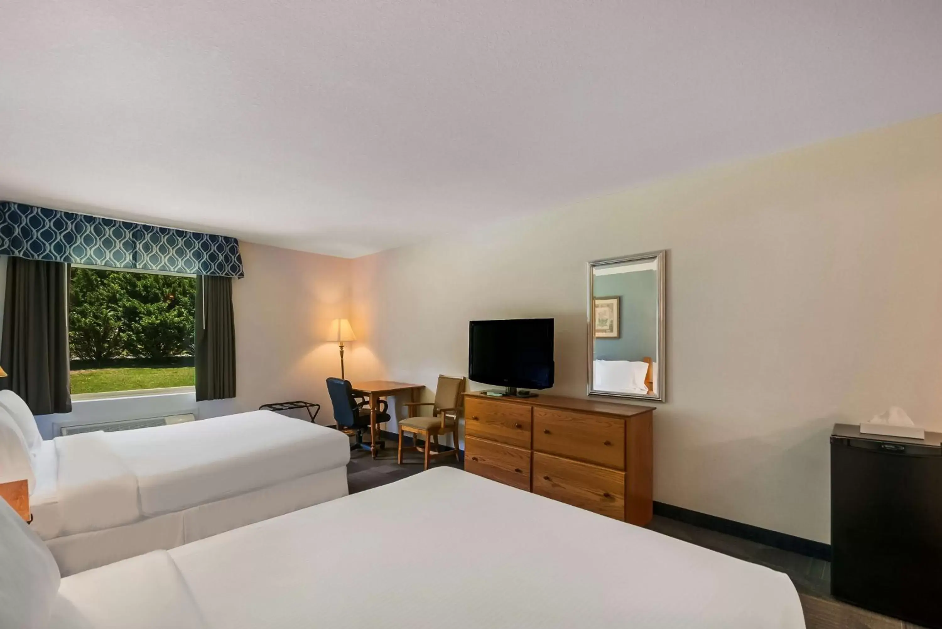Bedroom, TV/Entertainment Center in SureStay Plus Hotel by Best Western Berkeley Springs