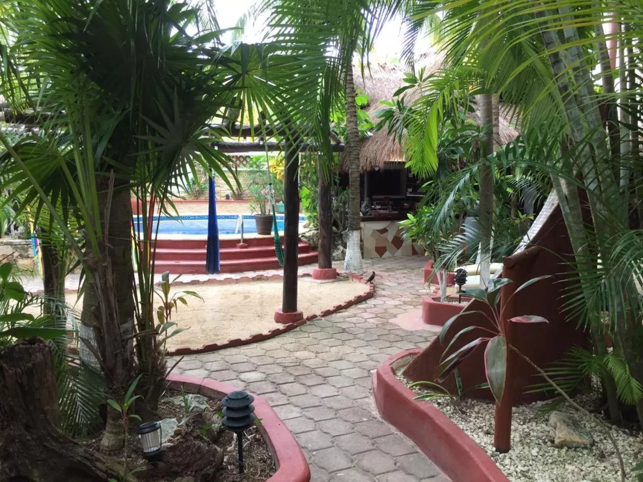 Garden in Cocos Cabañas Playa del Carmen Adults Only