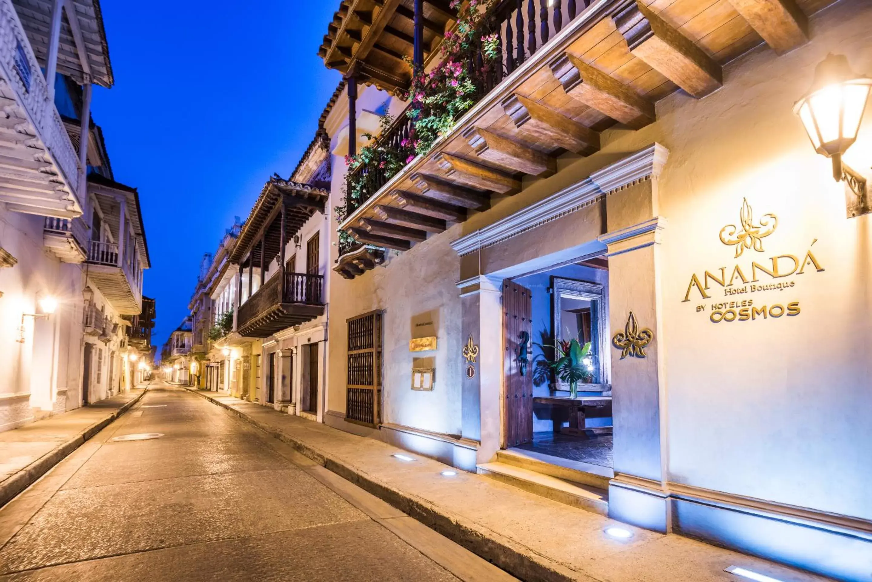 Facade/entrance in Ananda Hotel Boutique