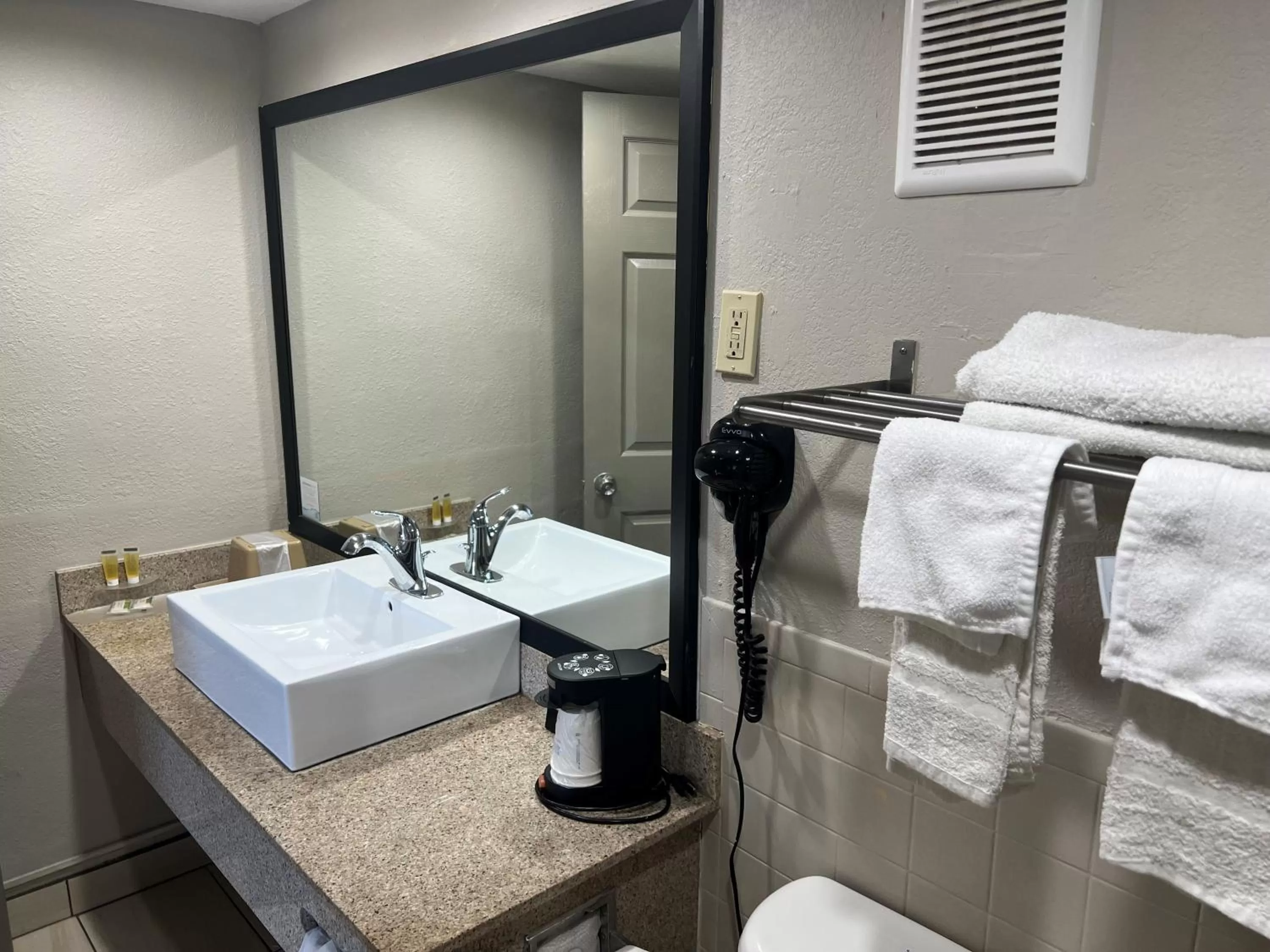 Bathroom in Days Inn by Wyndham St. Petersburg Central
