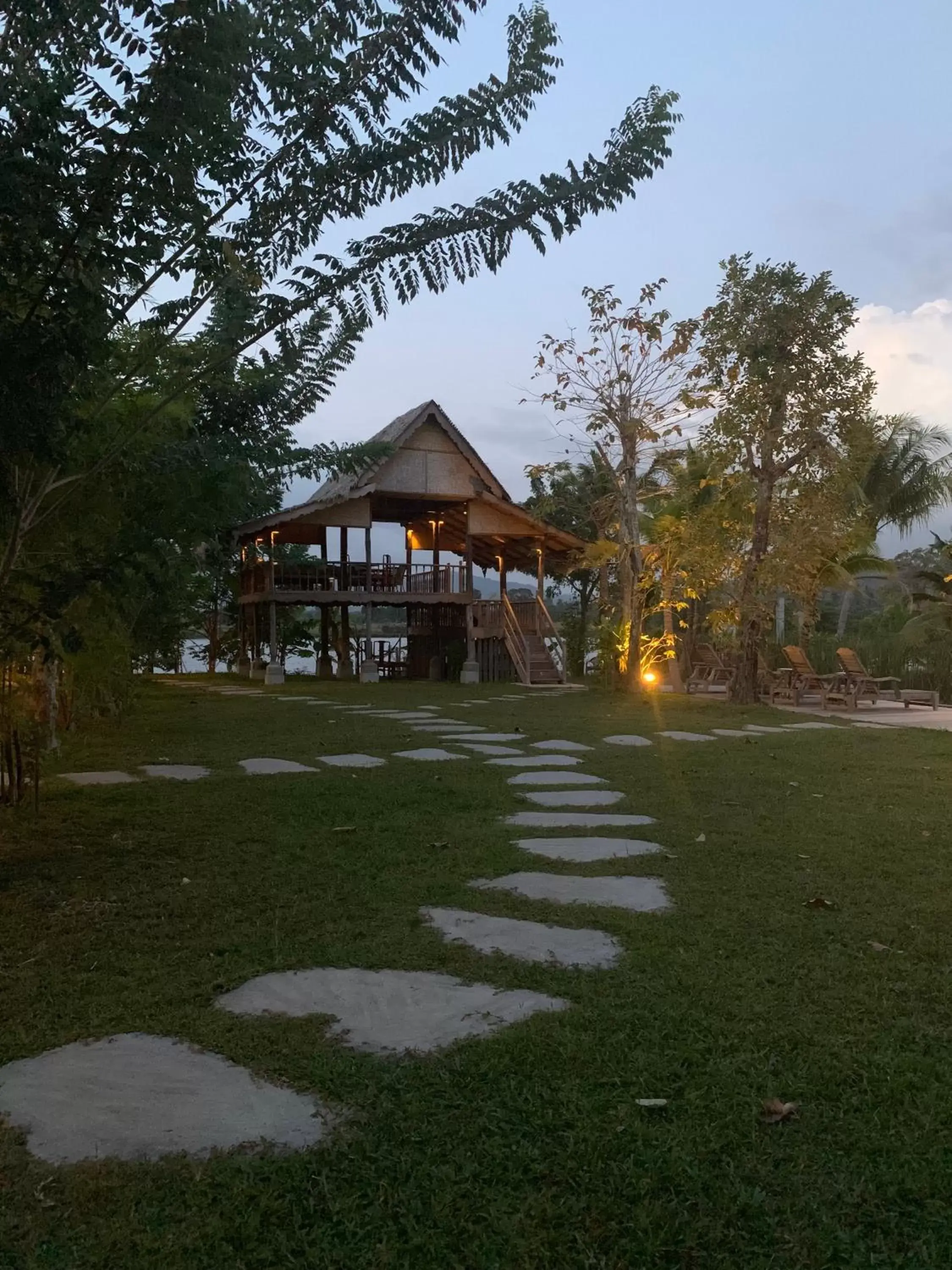 Breakfast, Property Building in Kunang Kunang Heritage Villas