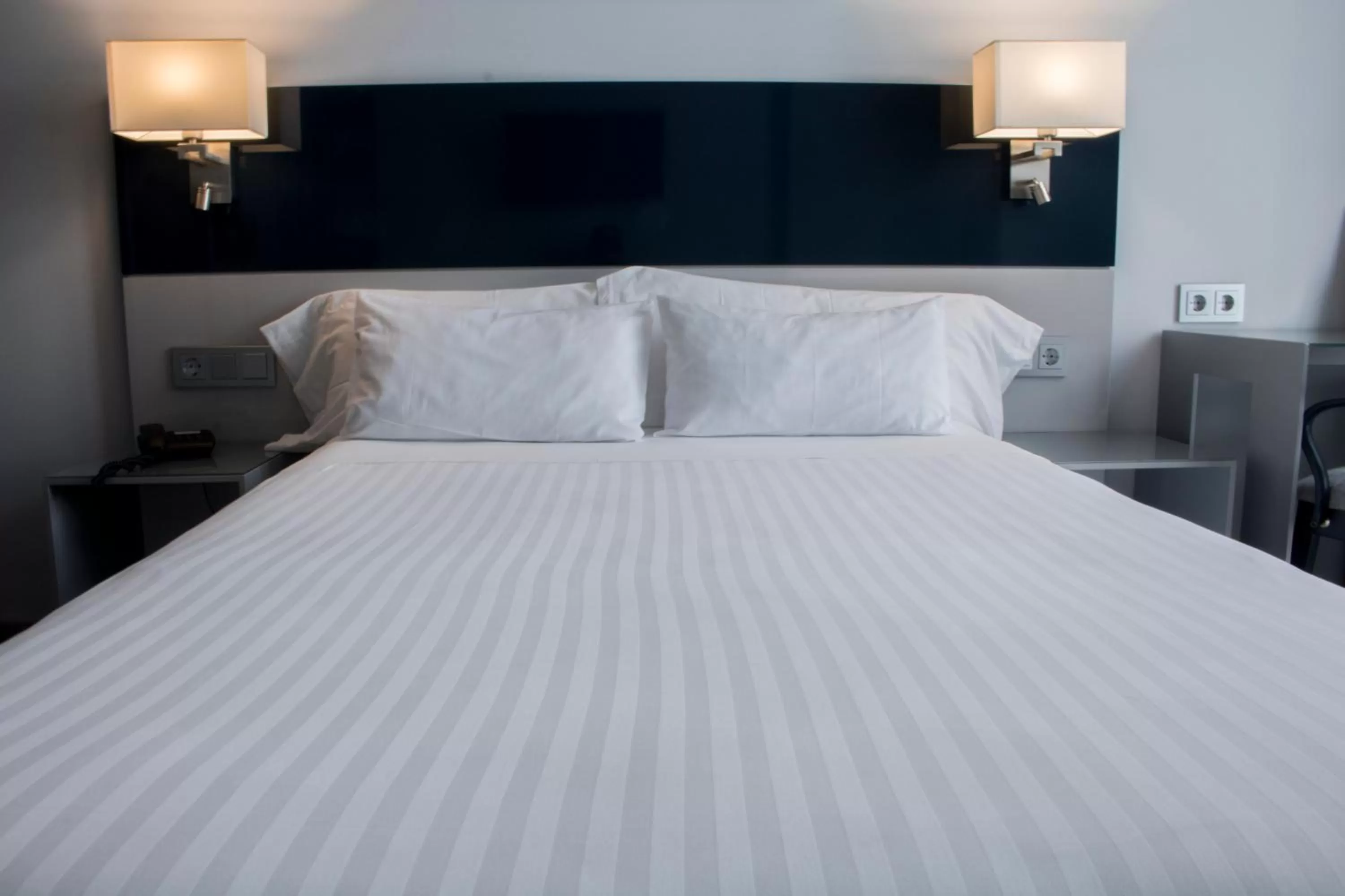 Bed in Hotel Santa Eulalia