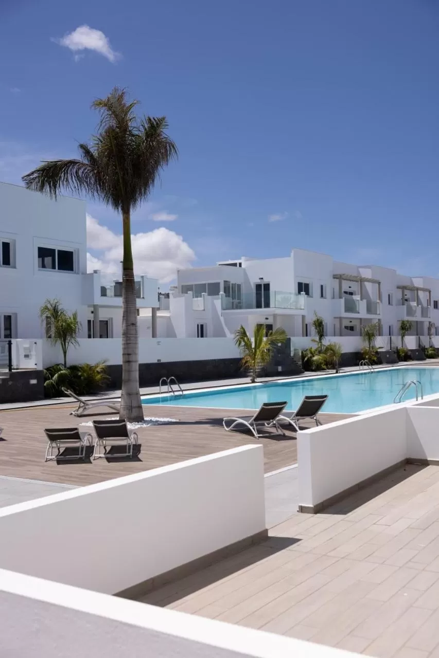 Swimming Pool in Island Home Fuerteventura