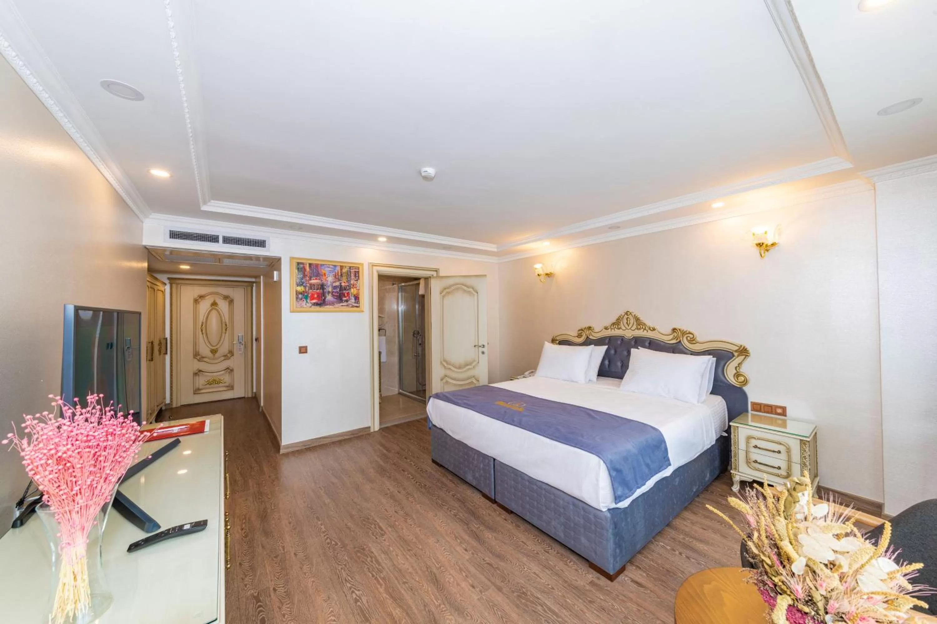 Bed in Almadina Hotel Istanbul