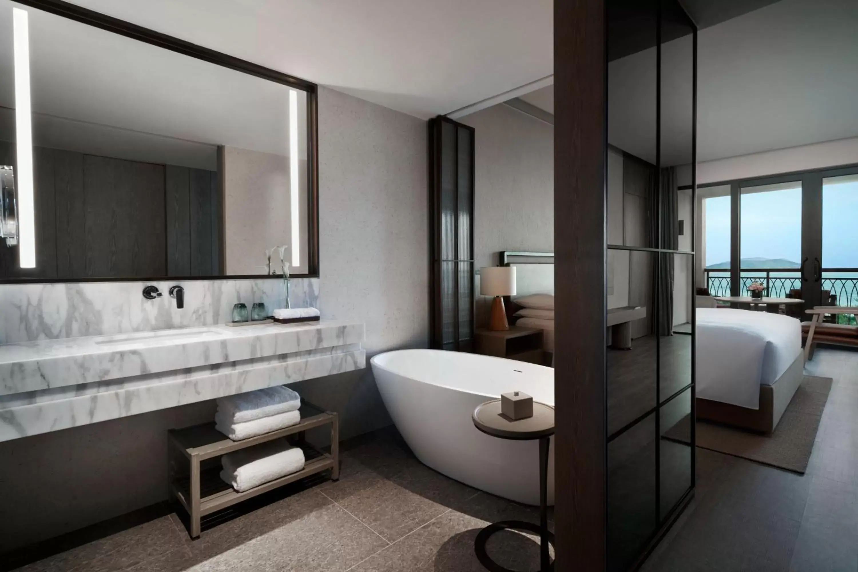 Bathroom in Sanya Marriott Yalong Bay Resort & Spa