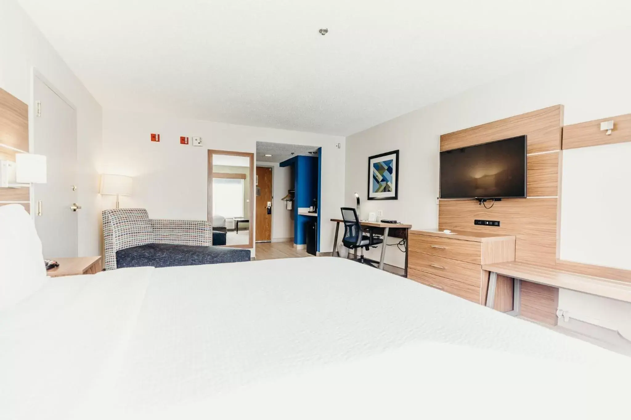 Photo of the whole room, TV/Entertainment Center in Holiday Inn Express Atlanta - Northeast I-85 - Clairmont Road, an IHG Hotel